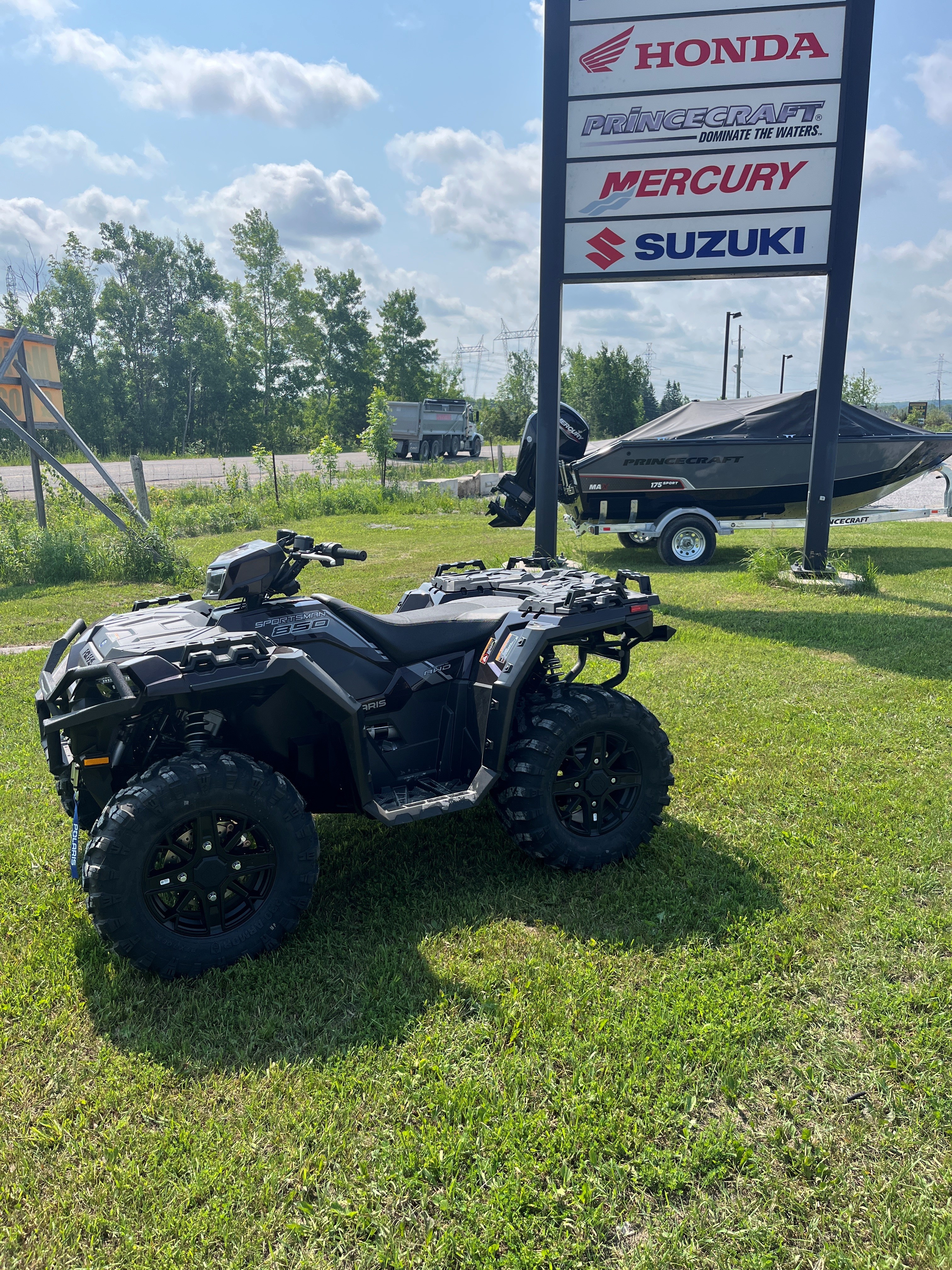 2025 Polaris Sportsman 850 Trail Crimson Metal - Photo 2