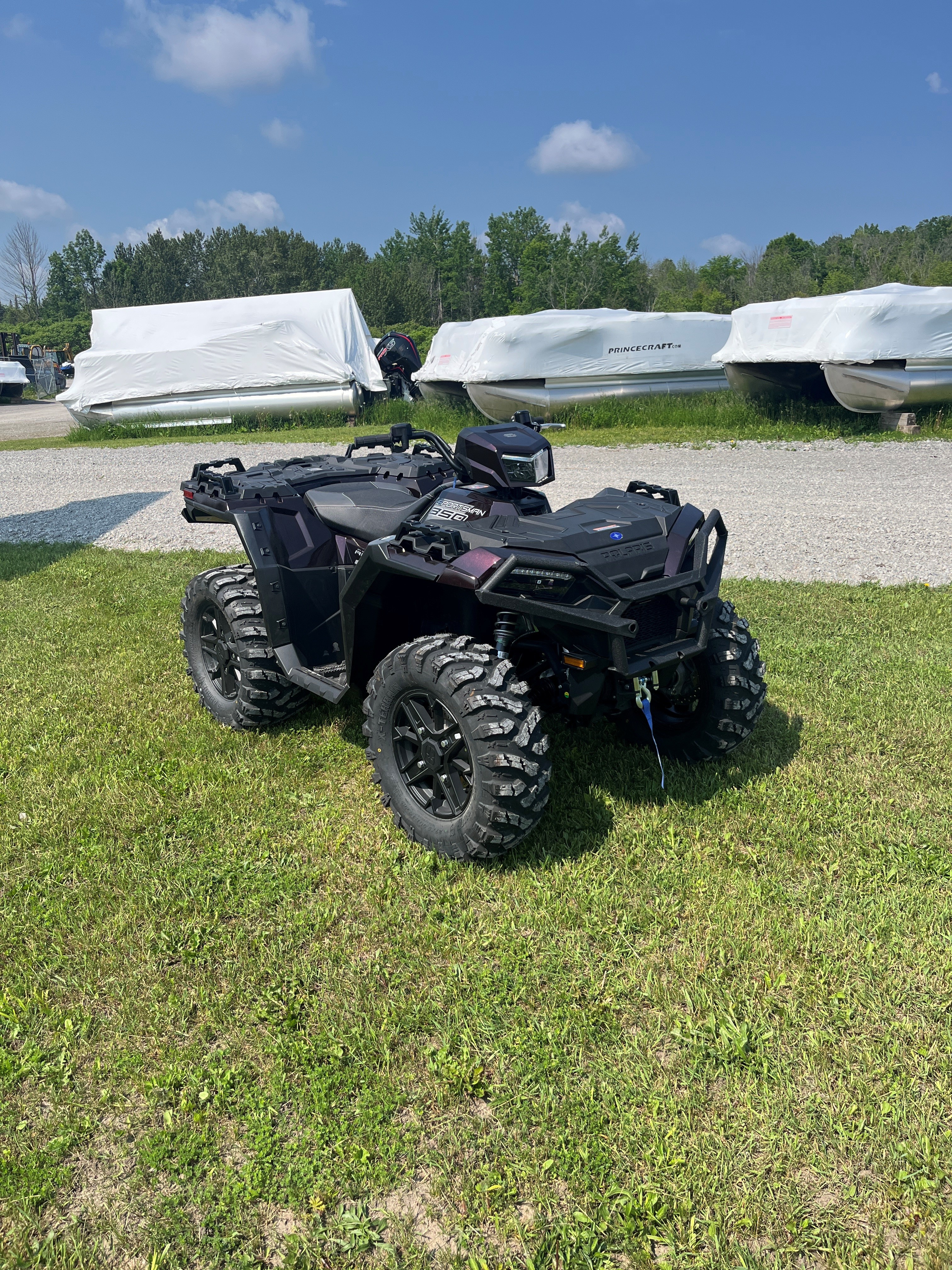 2025 Polaris Sportsman 850 Trail Crimson Metal - Photo 3