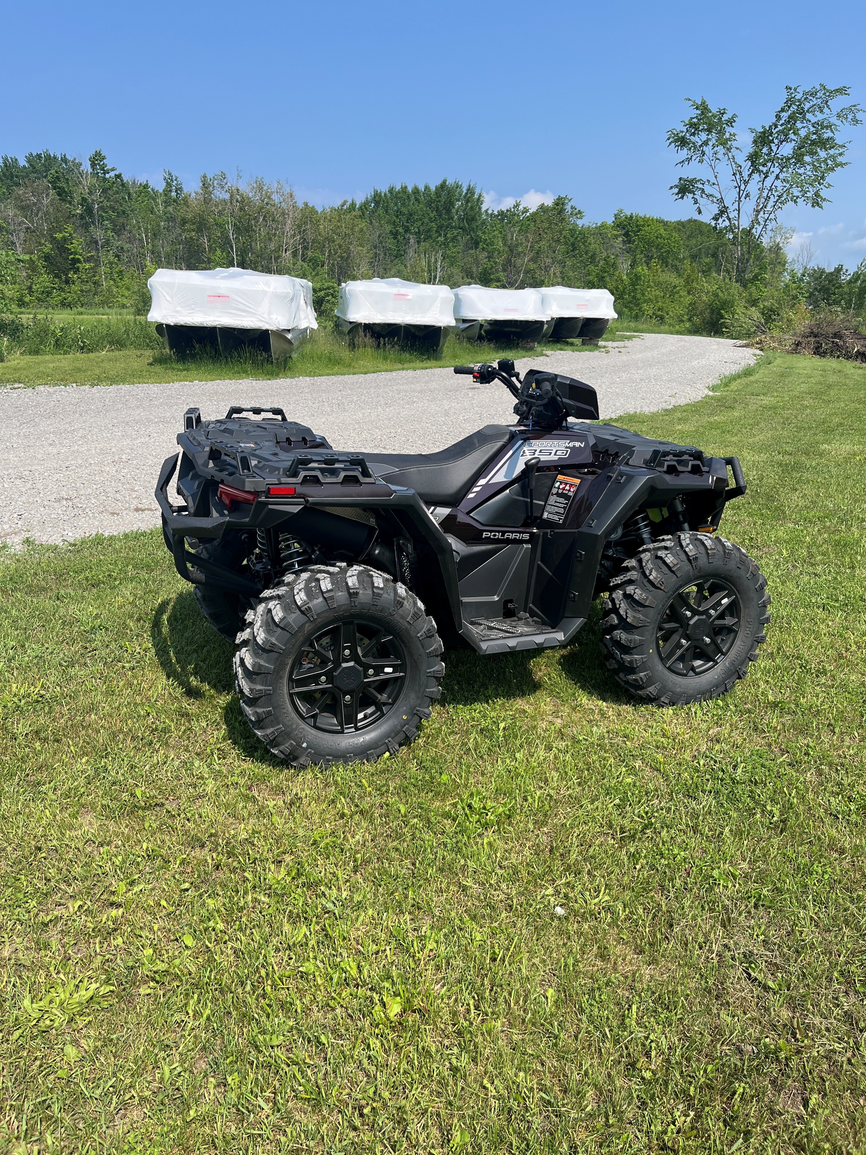 2025 Polaris Sportsman 850 Trail Crimson Metal - Photo 4