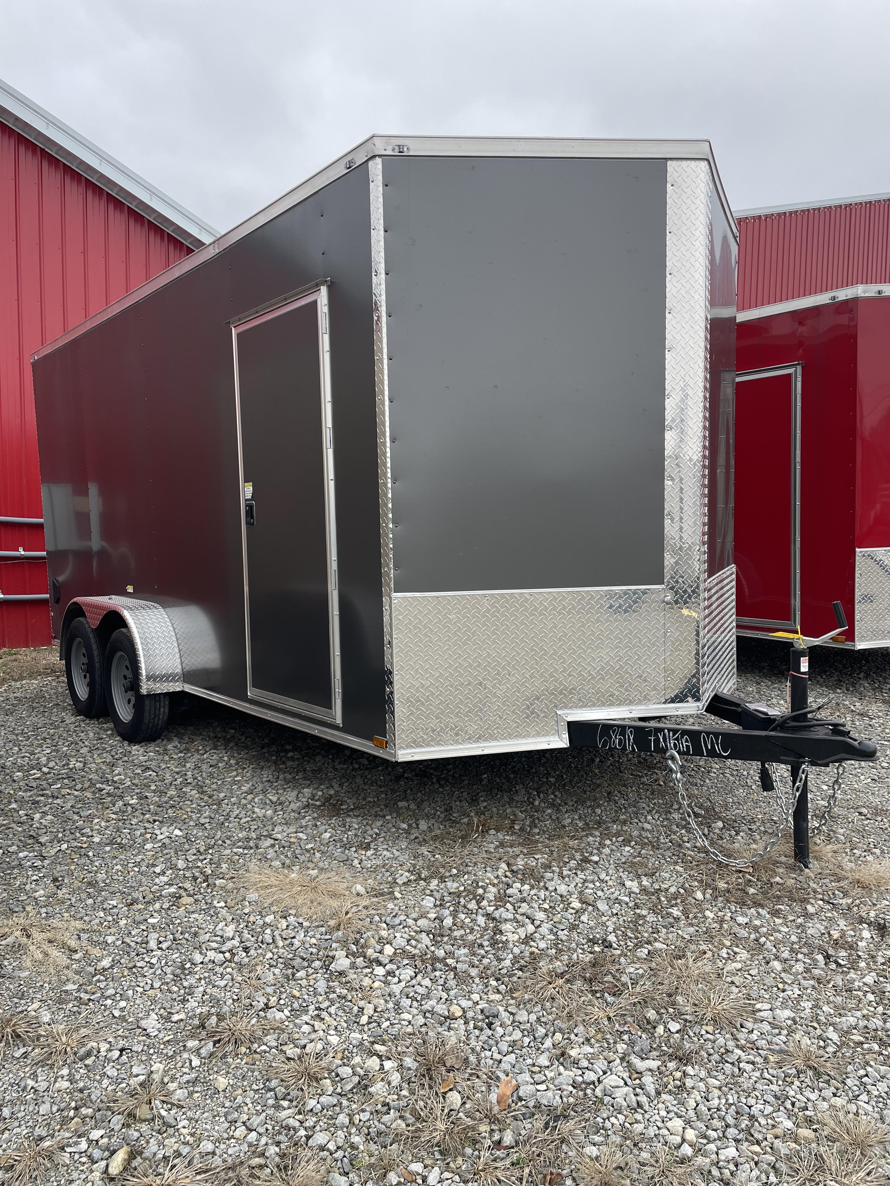 2026 7×16 Enclosed Cargo Trailer photo 2