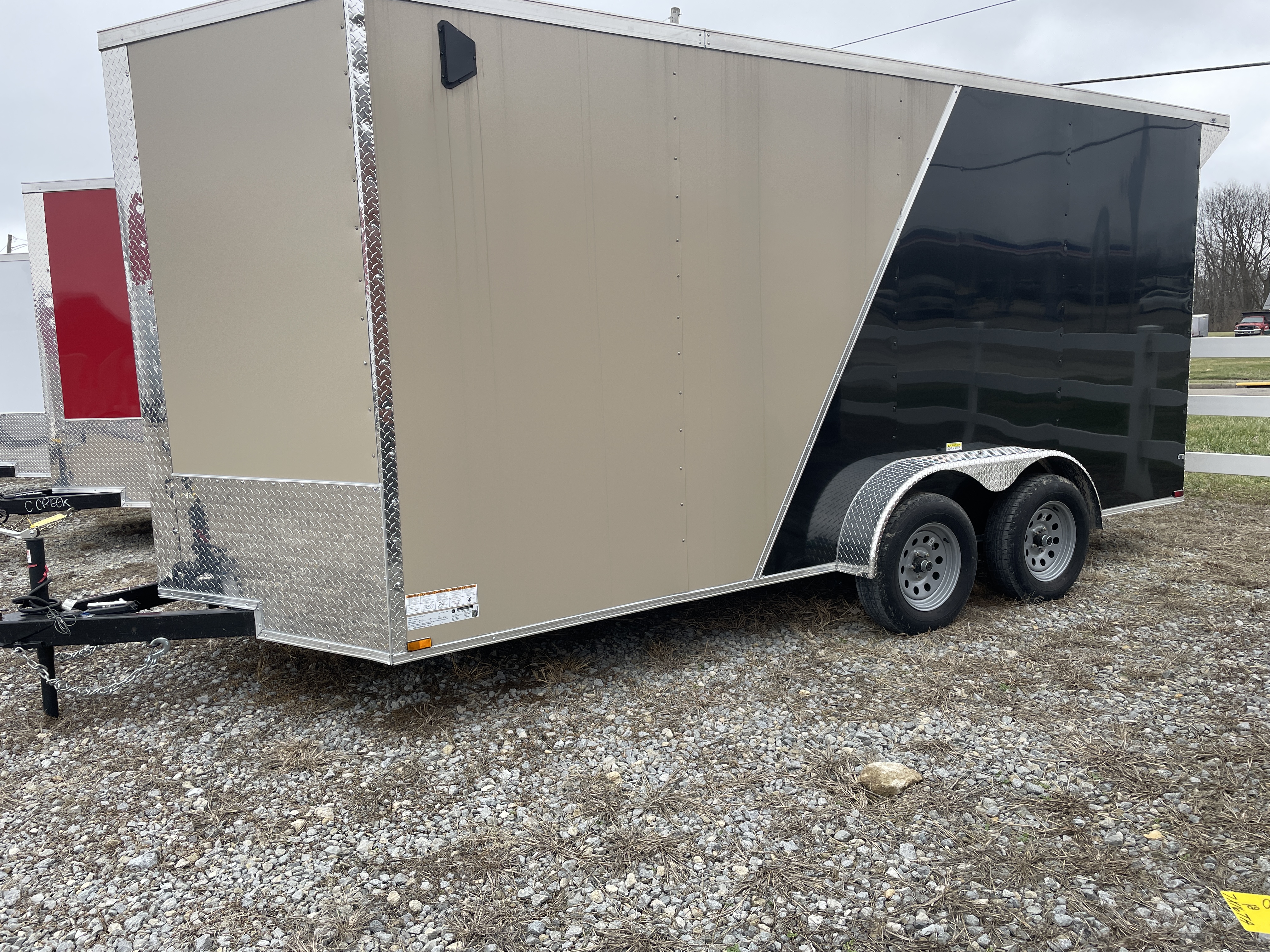 2025 7×16 Enclosed Cargo Trailer