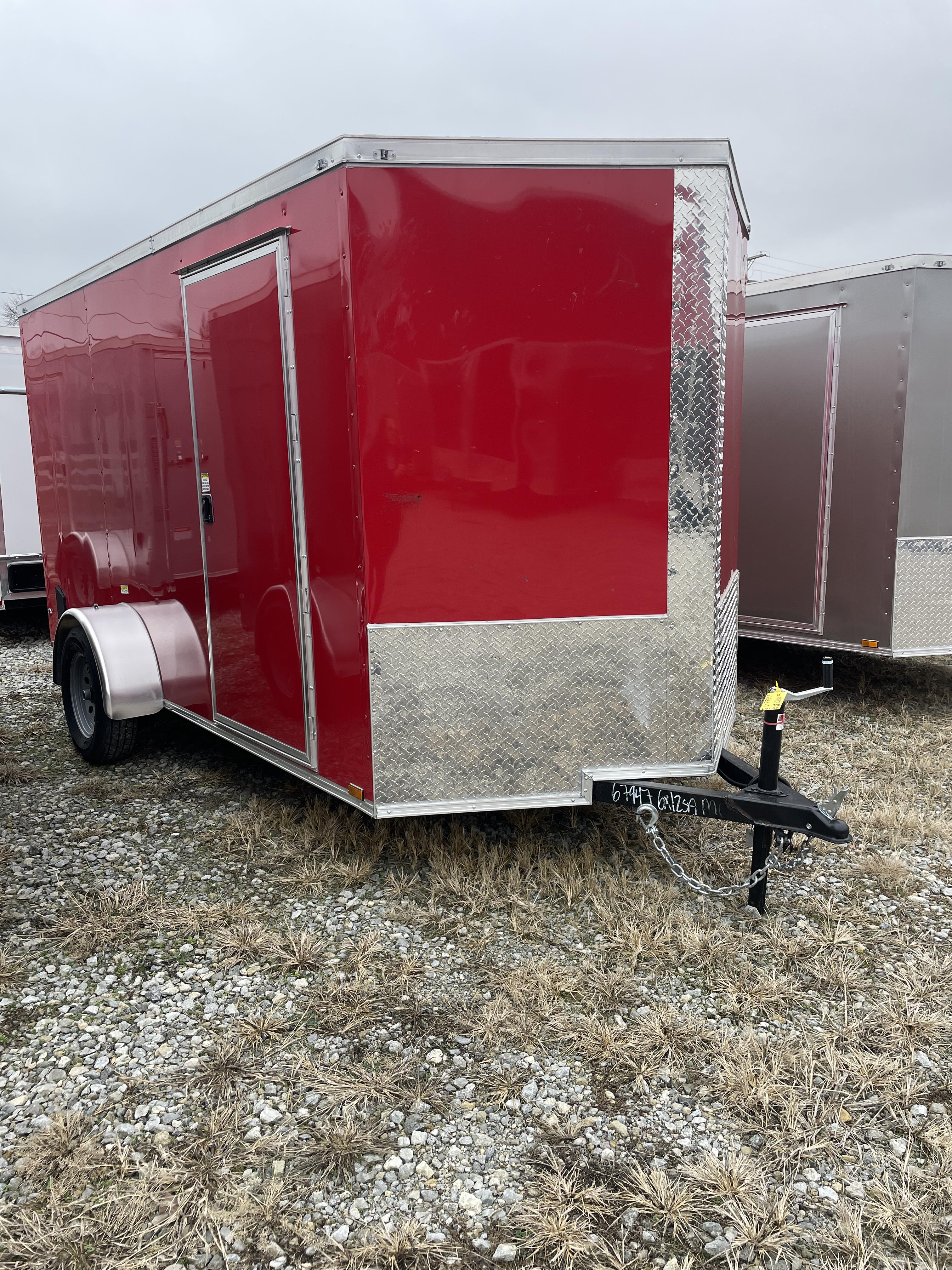 2026 6×12 Enclosed Cargo Trailer photo 3