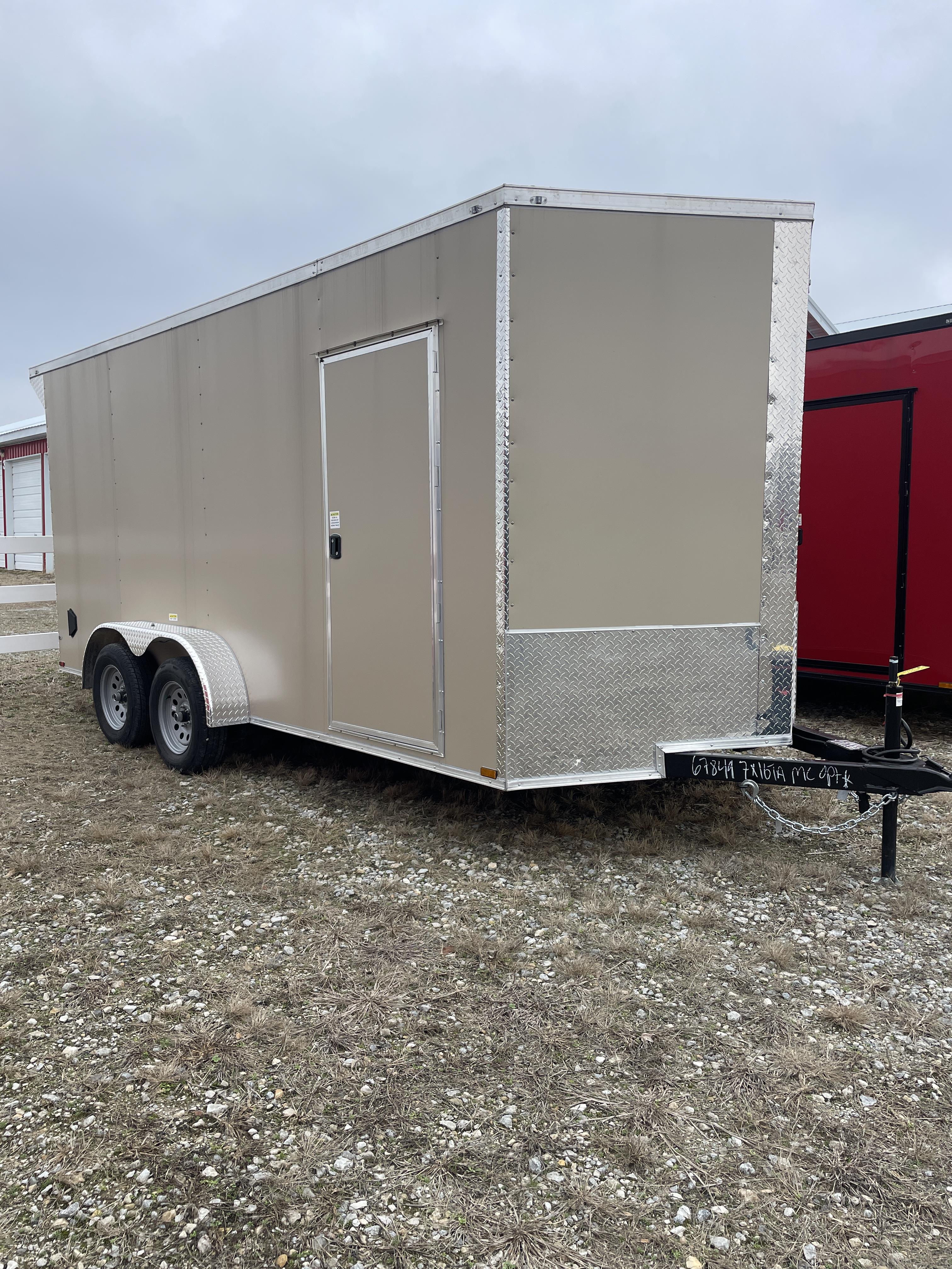 2025 7×16 Enclosed Cargo Trailer