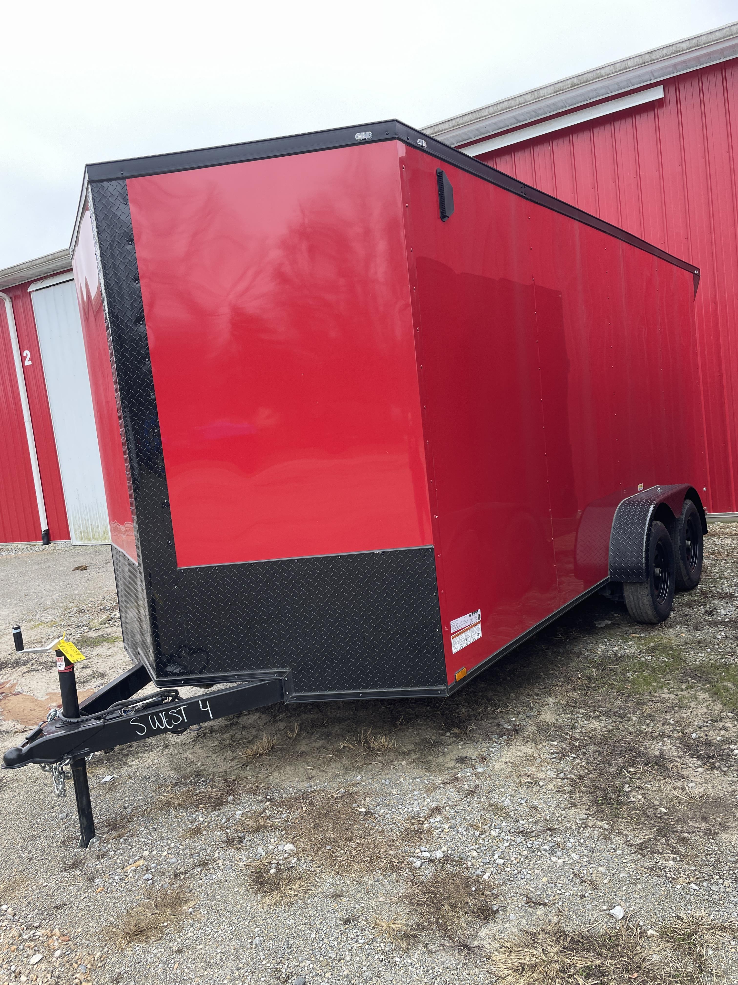 2025 7×16 Enclosed Cargo Trailer photo 2