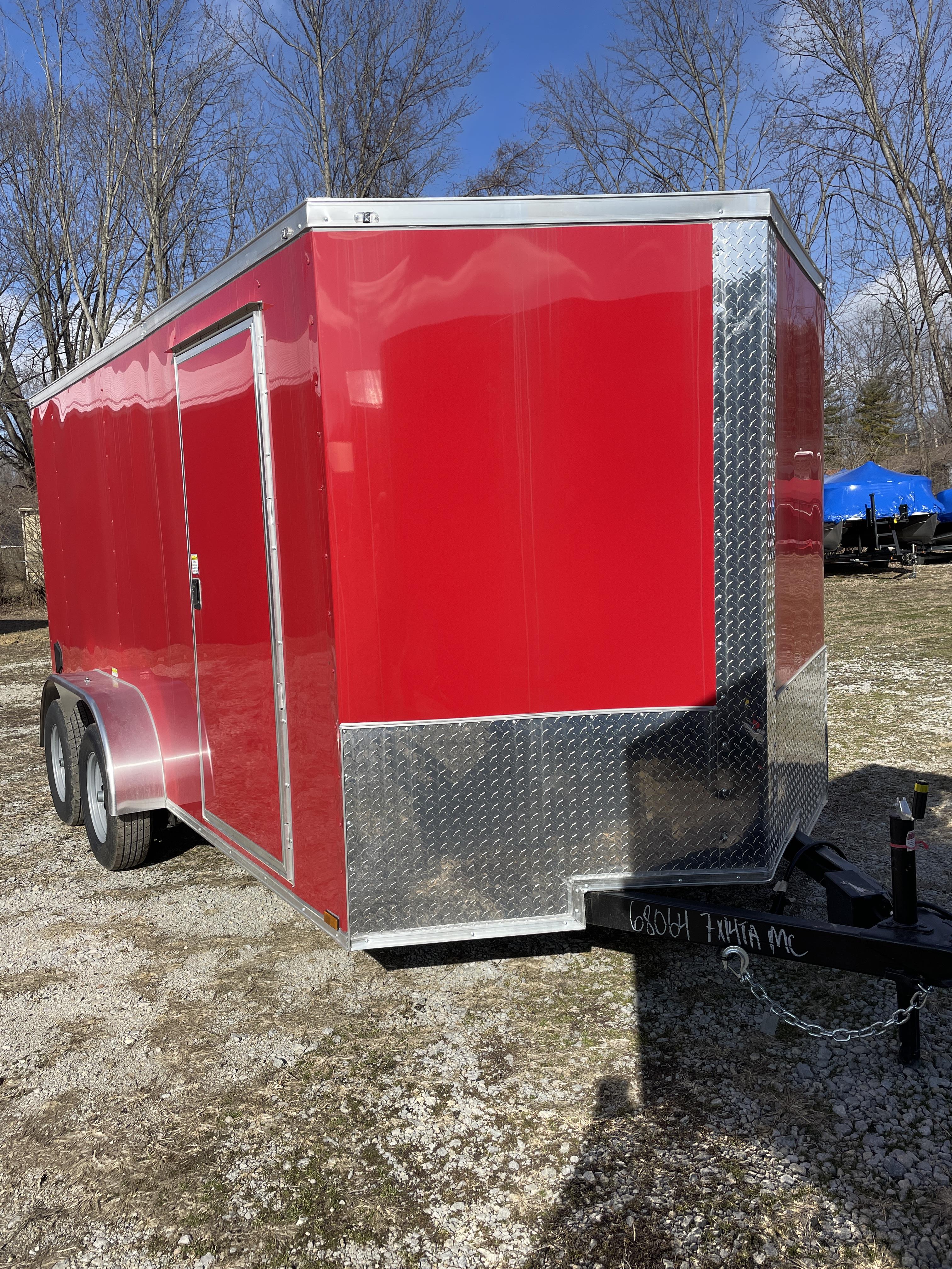2026 7×14 Enclosed Cargo Trailer photo 2