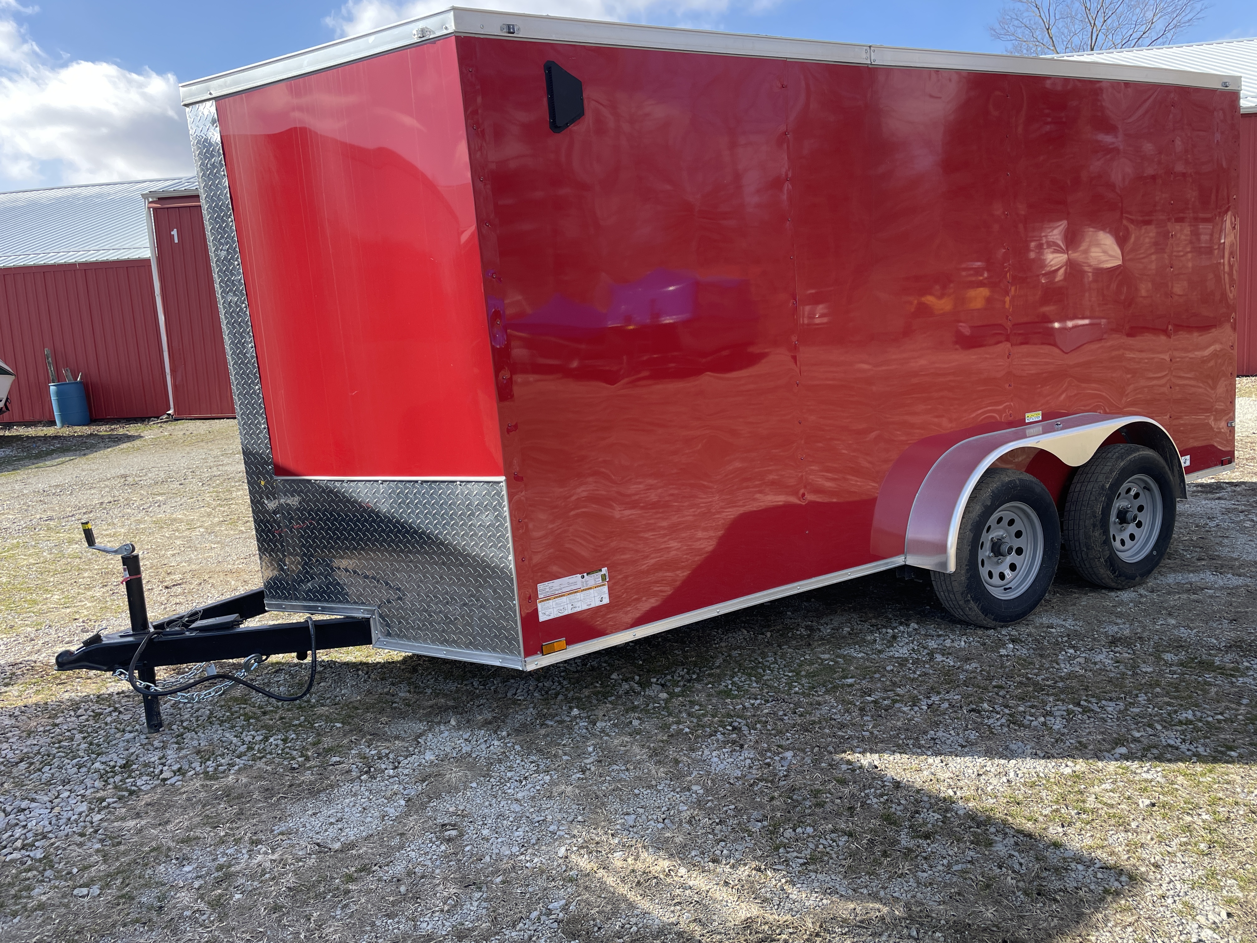 2026 7×14 Enclosed Cargo Trailer photo 3
