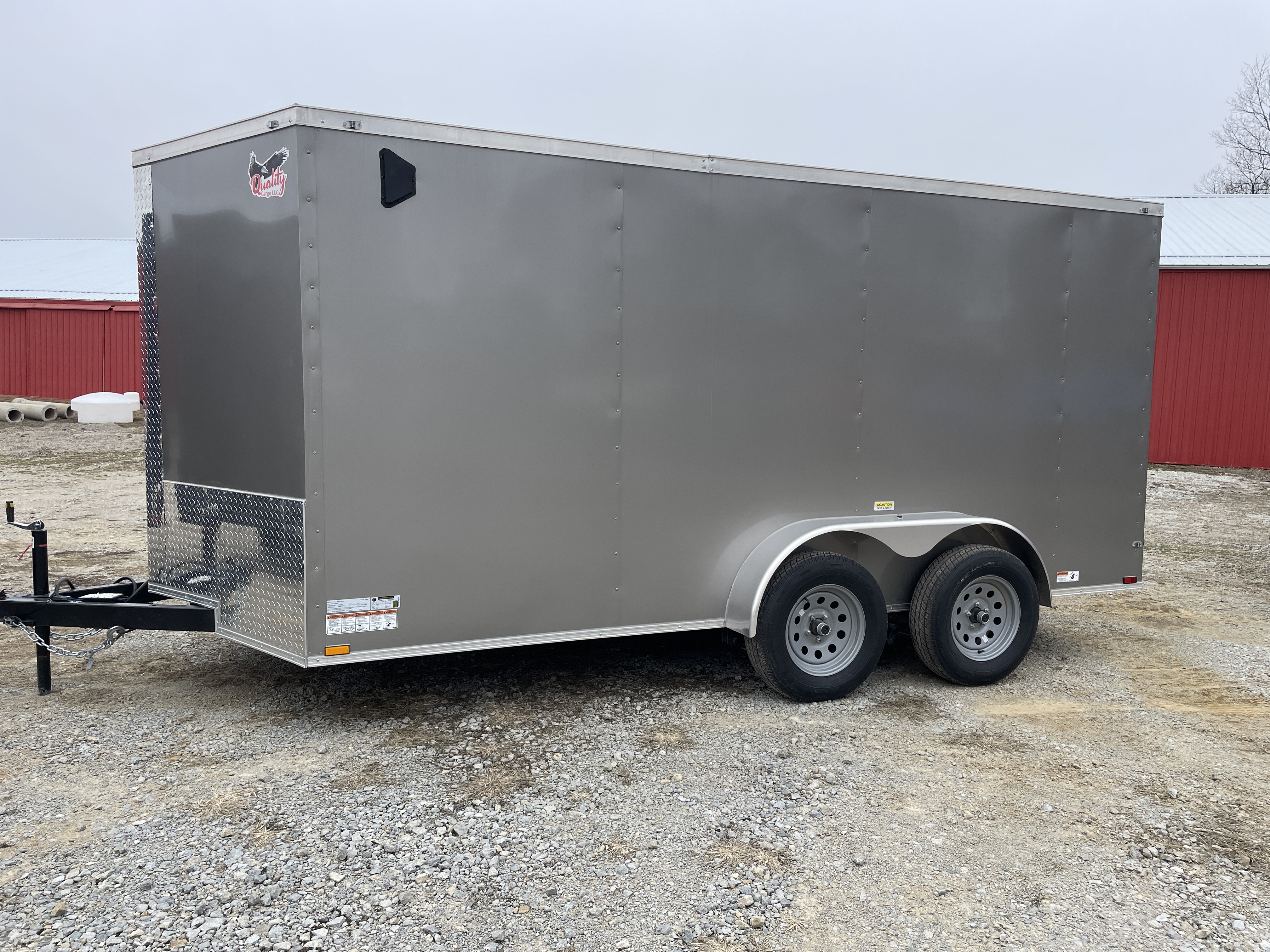 2026 7×14 Enclosed Cargo Trailer