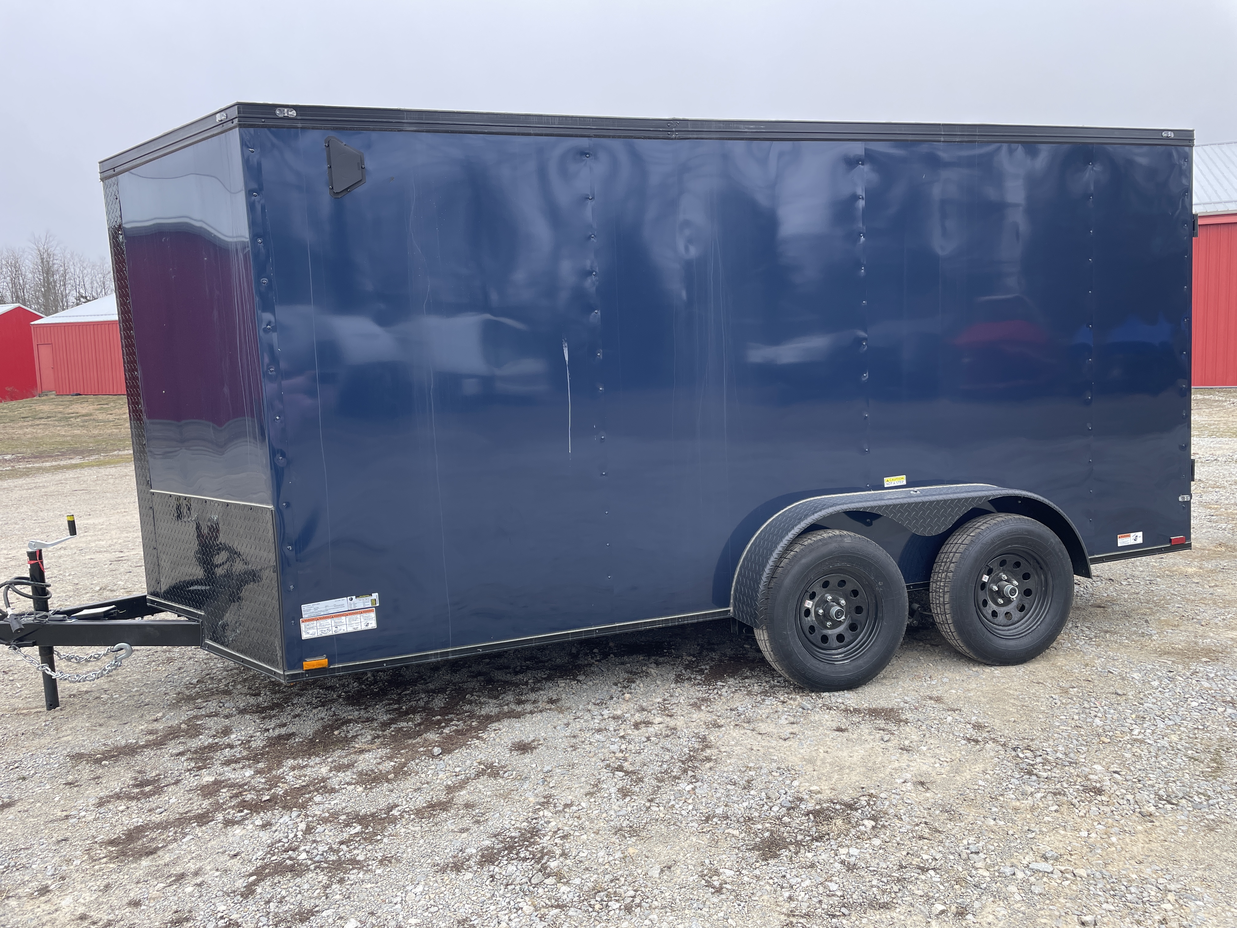 2026 7×14 Enclosed Cargo Trailer photo 2