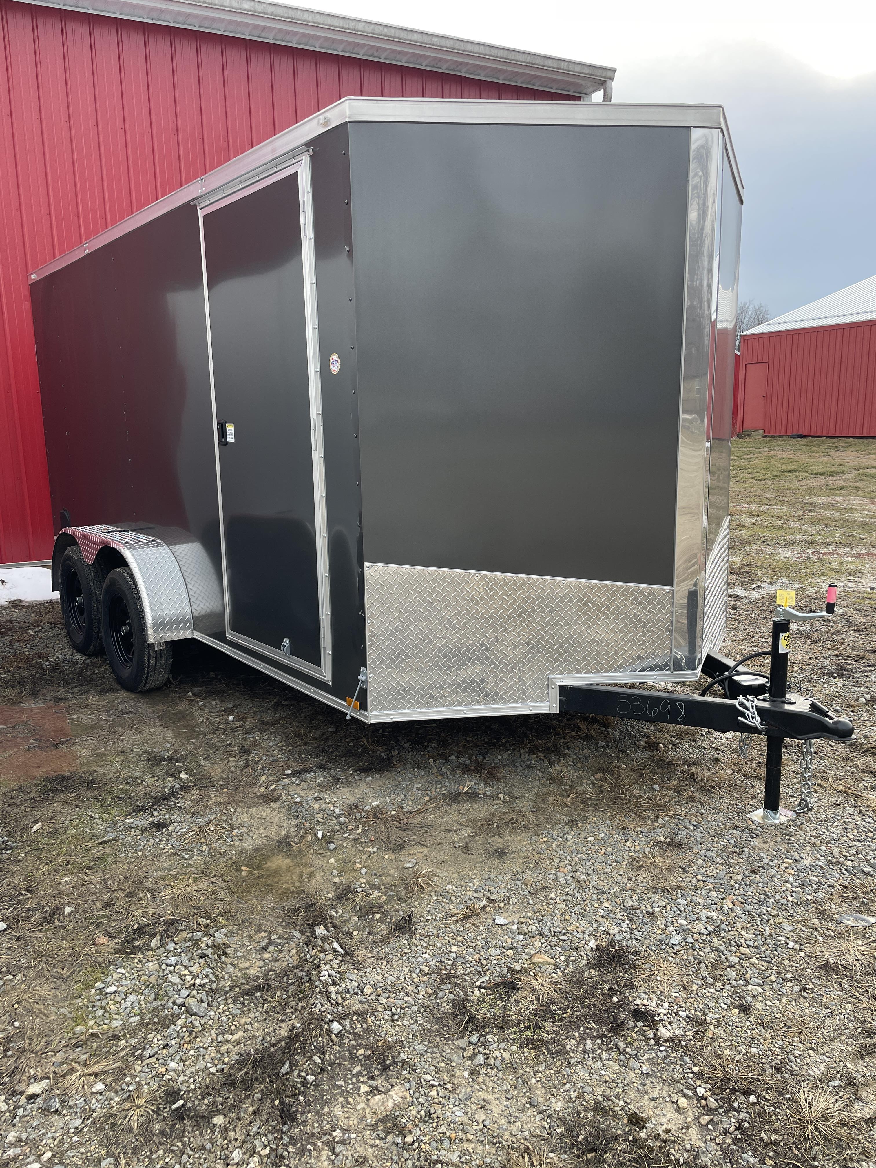 2026 7×14 Enclosed Cargo Trailer photo 2