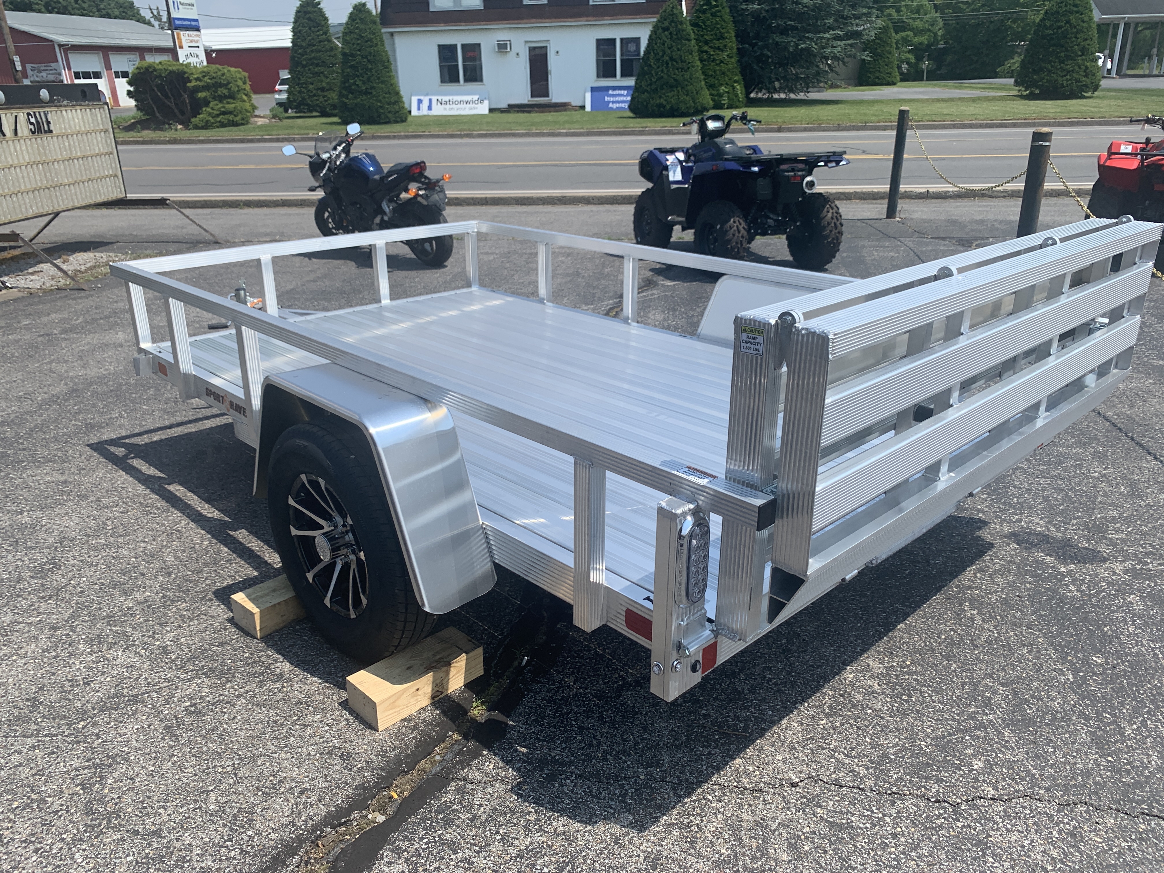 2025 Sport Haven AUT610D-F - 6X10 DELUXE - FOLDING RAMP - Photo 2