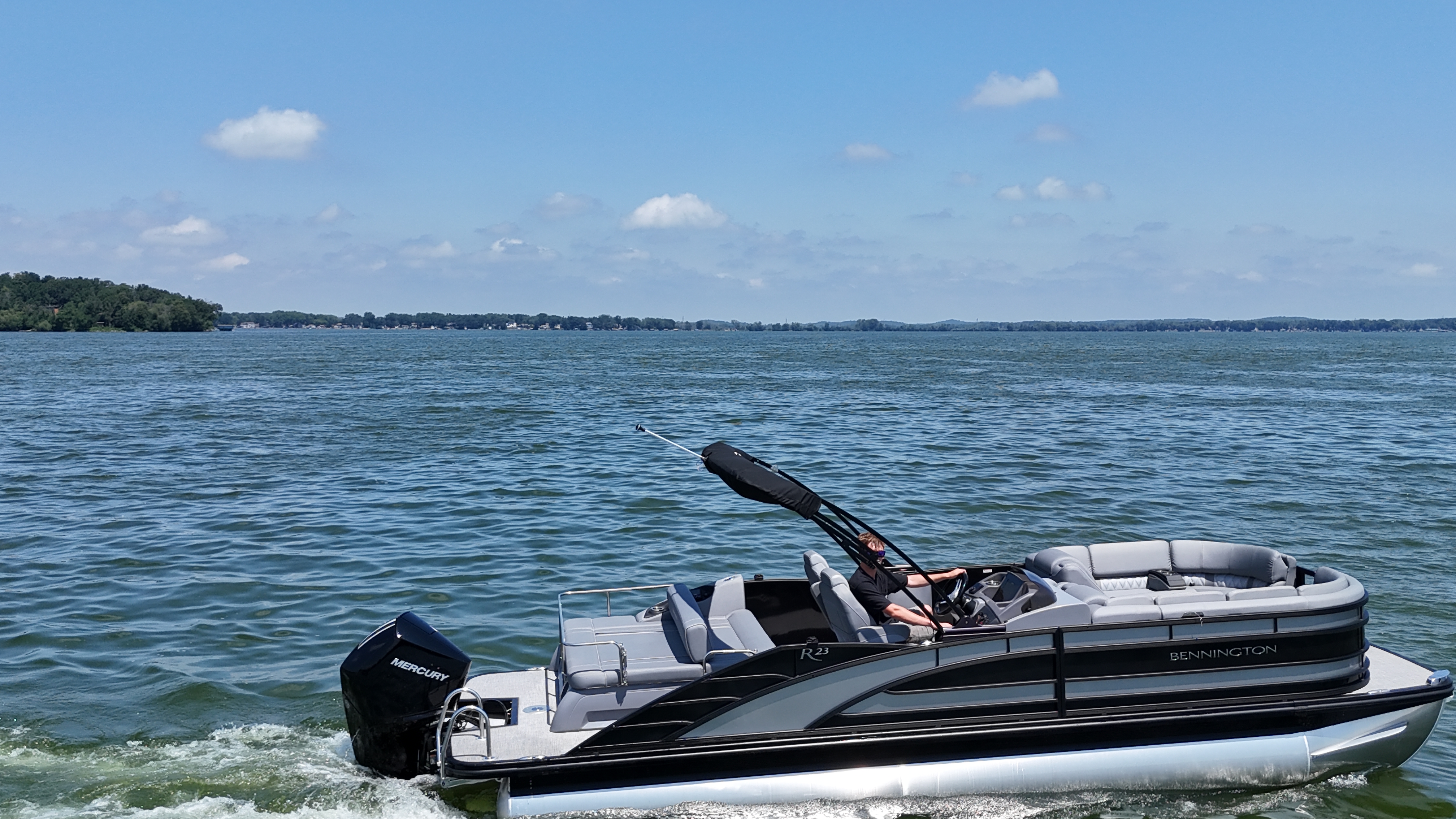2023 Bennington 23RSB  Swingback,  ESP Tri-toon 300HP Mercury V8.  IN STOCK!! - Photo 4
