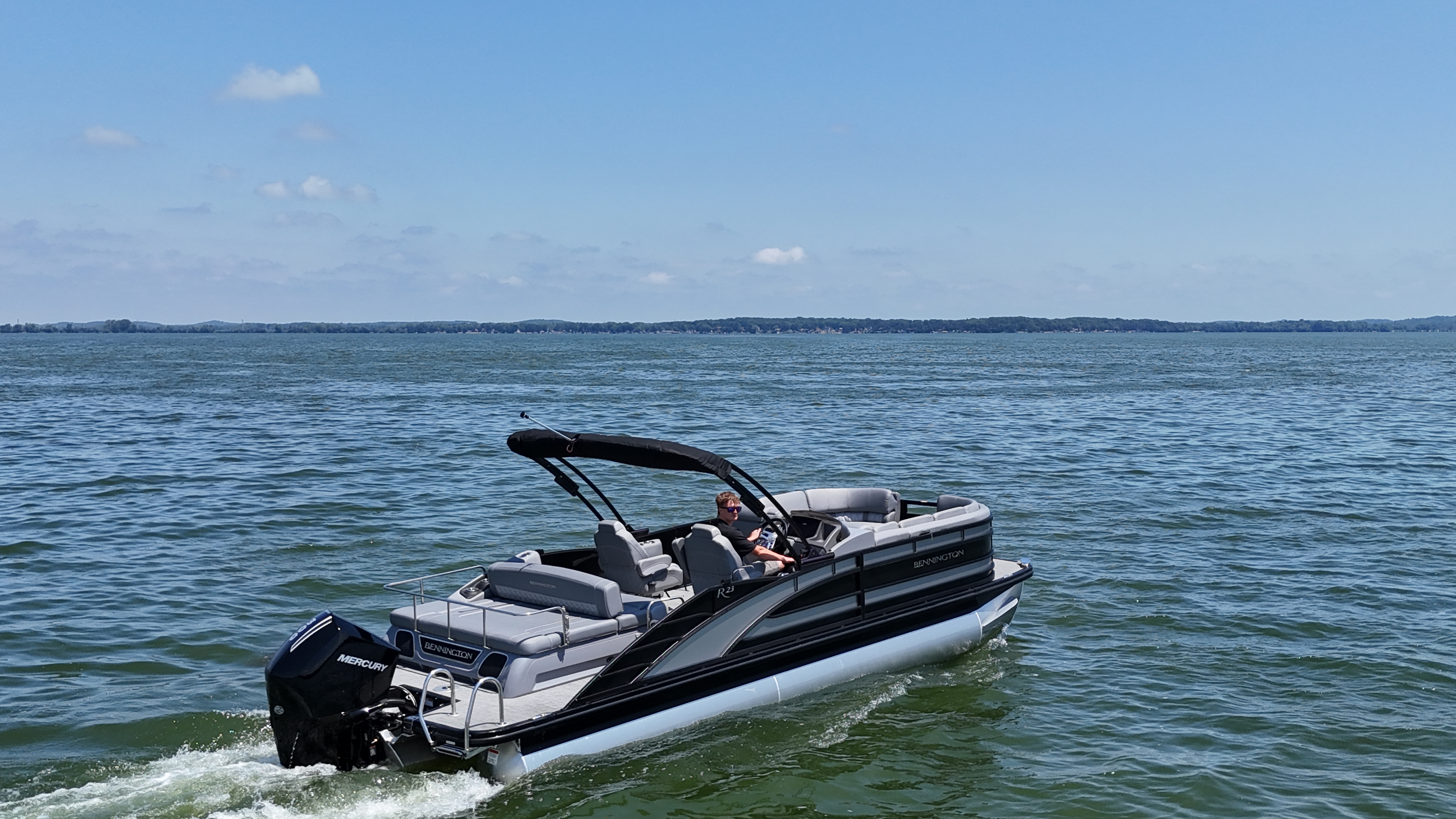 2023 Bennington 23RSB  Swingback,  ESP Tri-toon 300HP Mercury V8.  IN STOCK!! - Photo 5