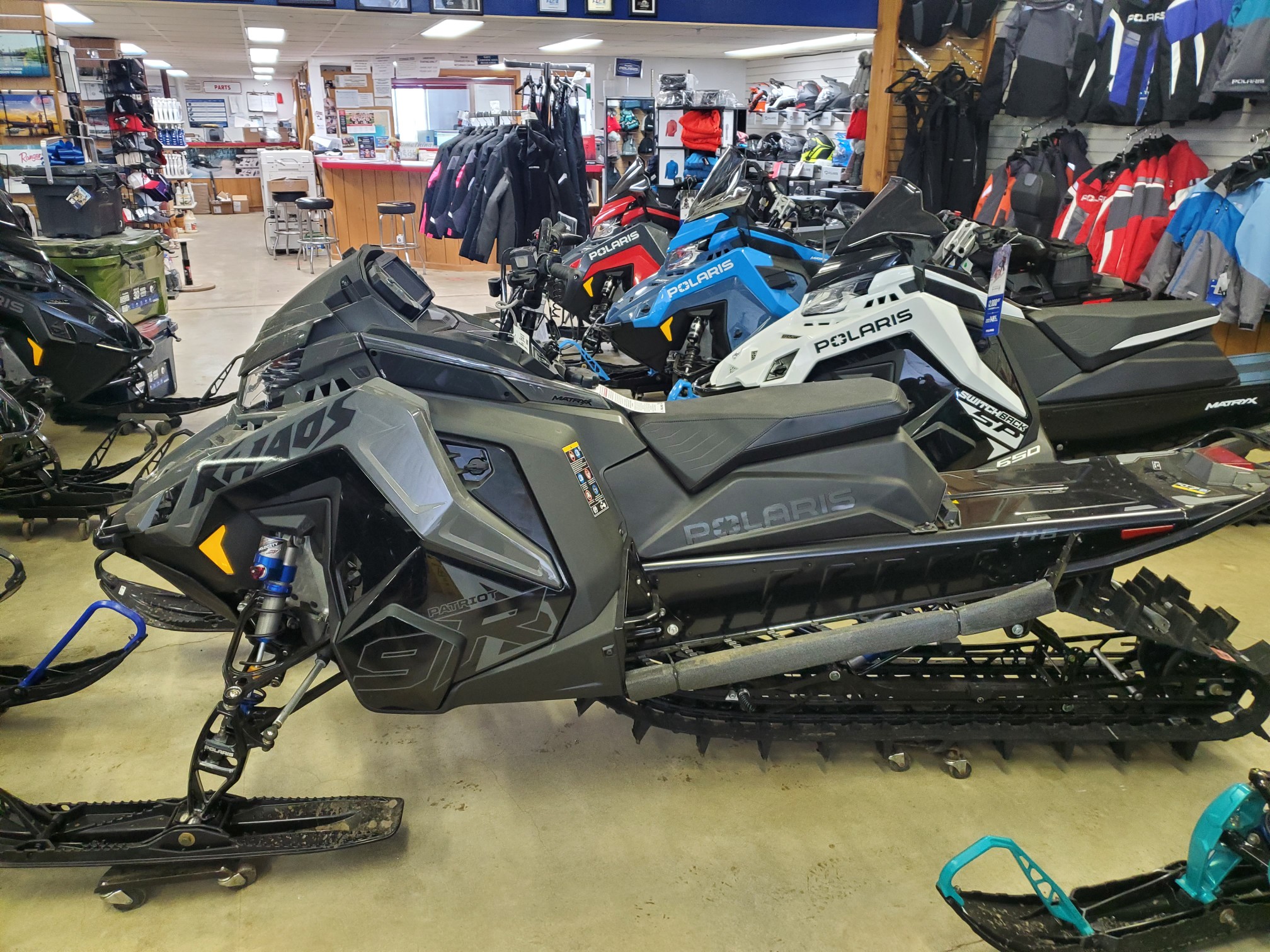 2024 Polaris Patriot 9R RMK Kahos Slash 146. 7S GPS display, E-start, 2.6 track, bumper and skid plate! - Photo 16