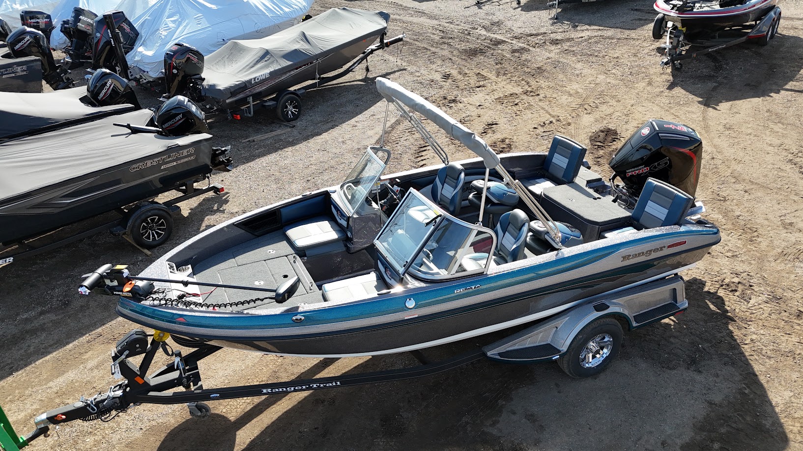 2024 Ranger Boats 1850MS Reata Fish and Ski W/ 175HP Merc Pro XS. - Photo 7