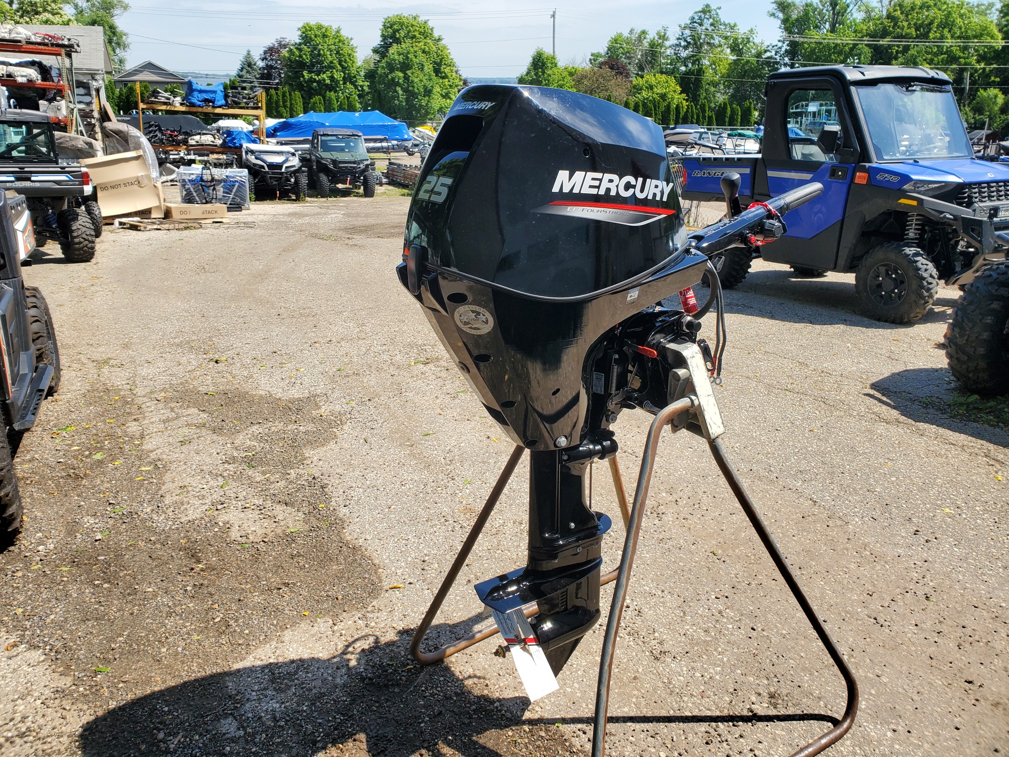 2024 Mercury 25ELH EFI Four Stroke, E-start, Tiller Long shaft (20" Transom)  Like new engine! - Photo 10