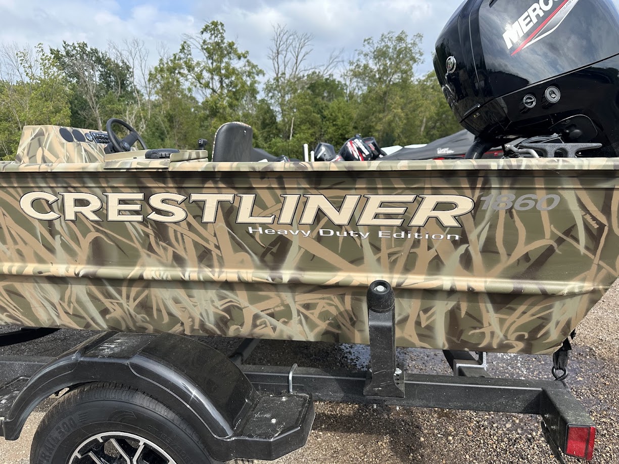 2025 Crestliner 1860 RETRIEVER Side console with 90hp Mercury! - Photo 5