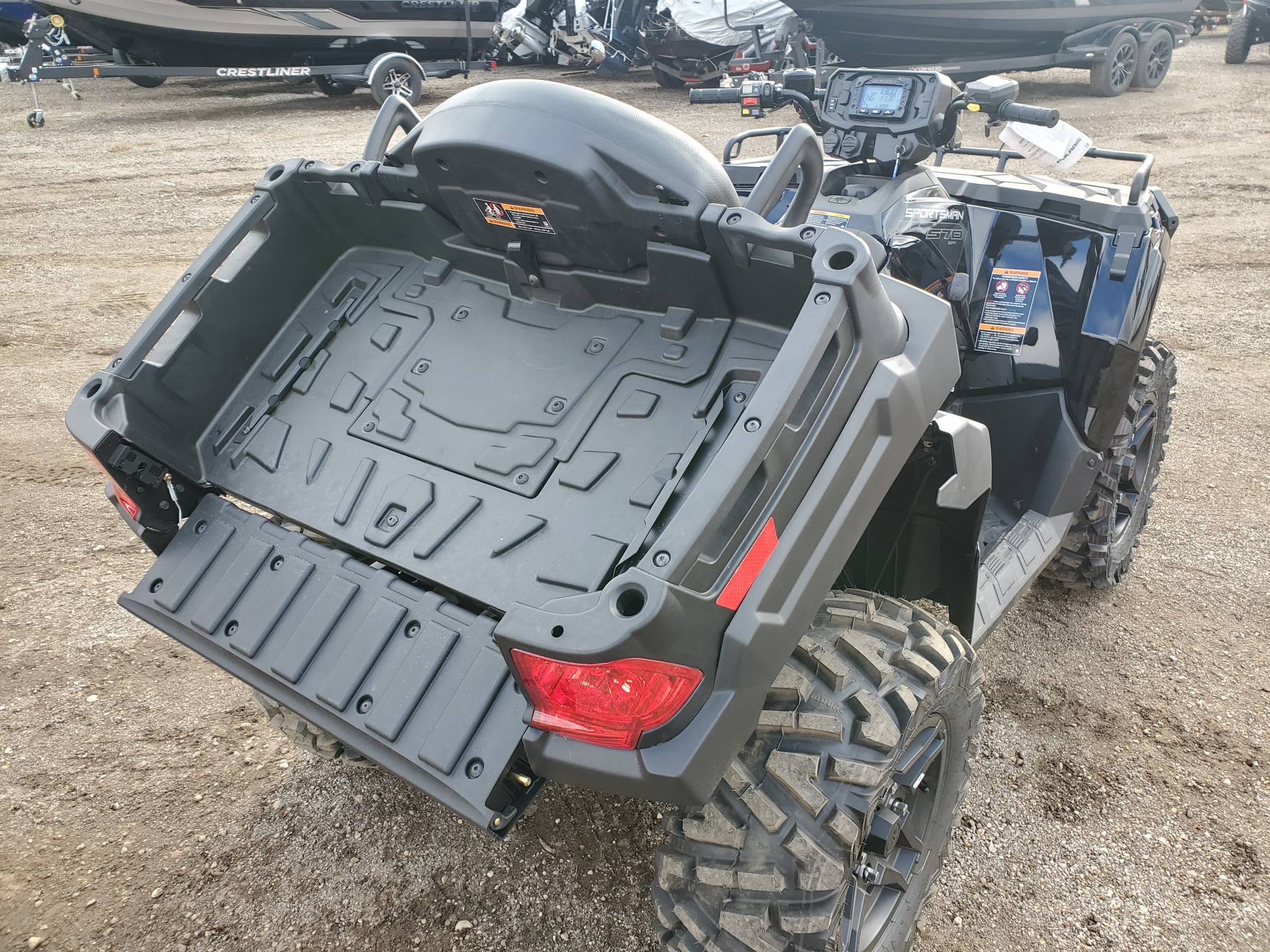 2025 Polaris Sportsman X2 570.  Legal 2 up ATV that converts to a dumping box! - Photo 8