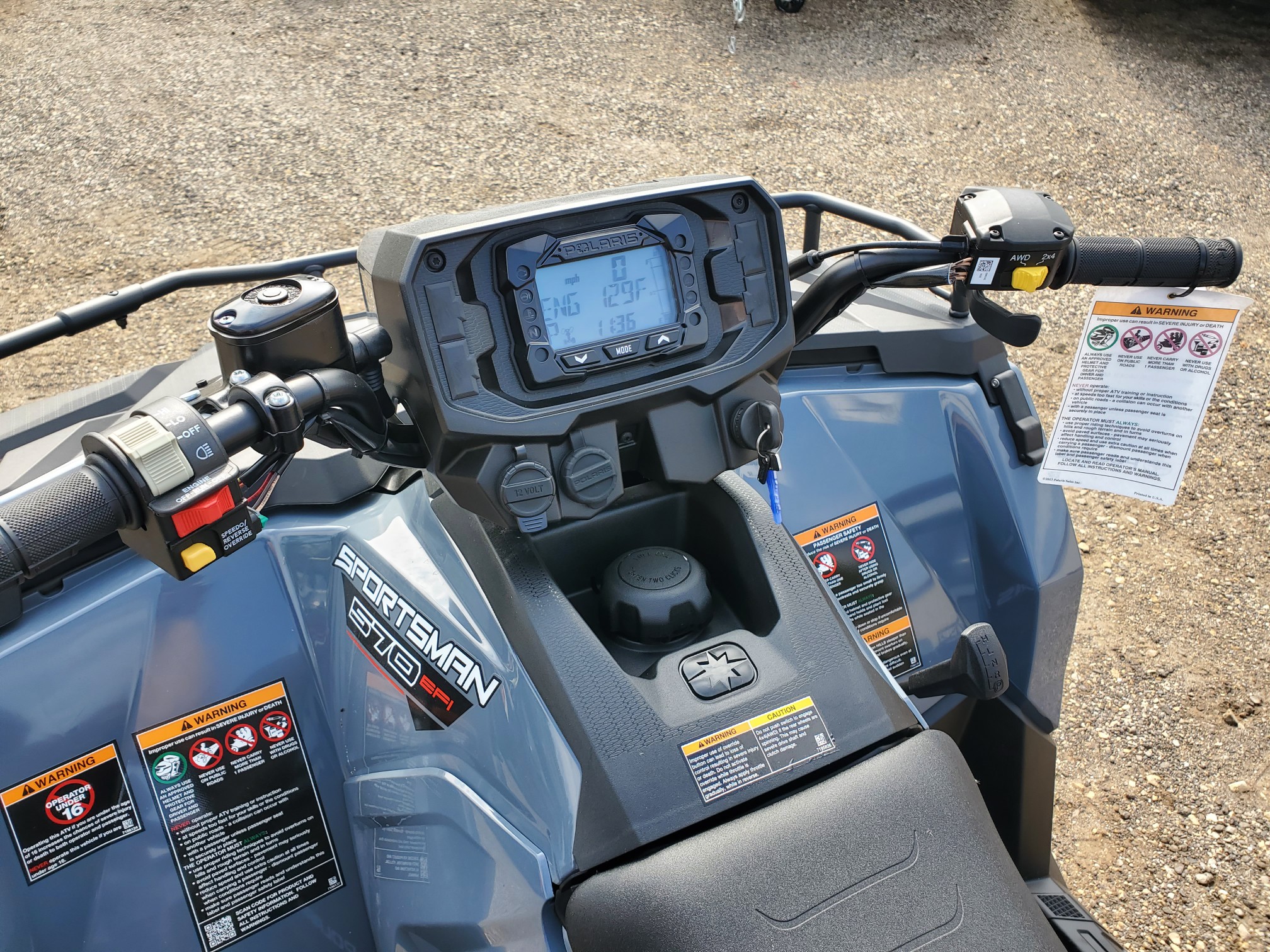 2025 Polaris Sportsman 570 Touring EPS.  Legal 2-Up, power steering! - Photo 5