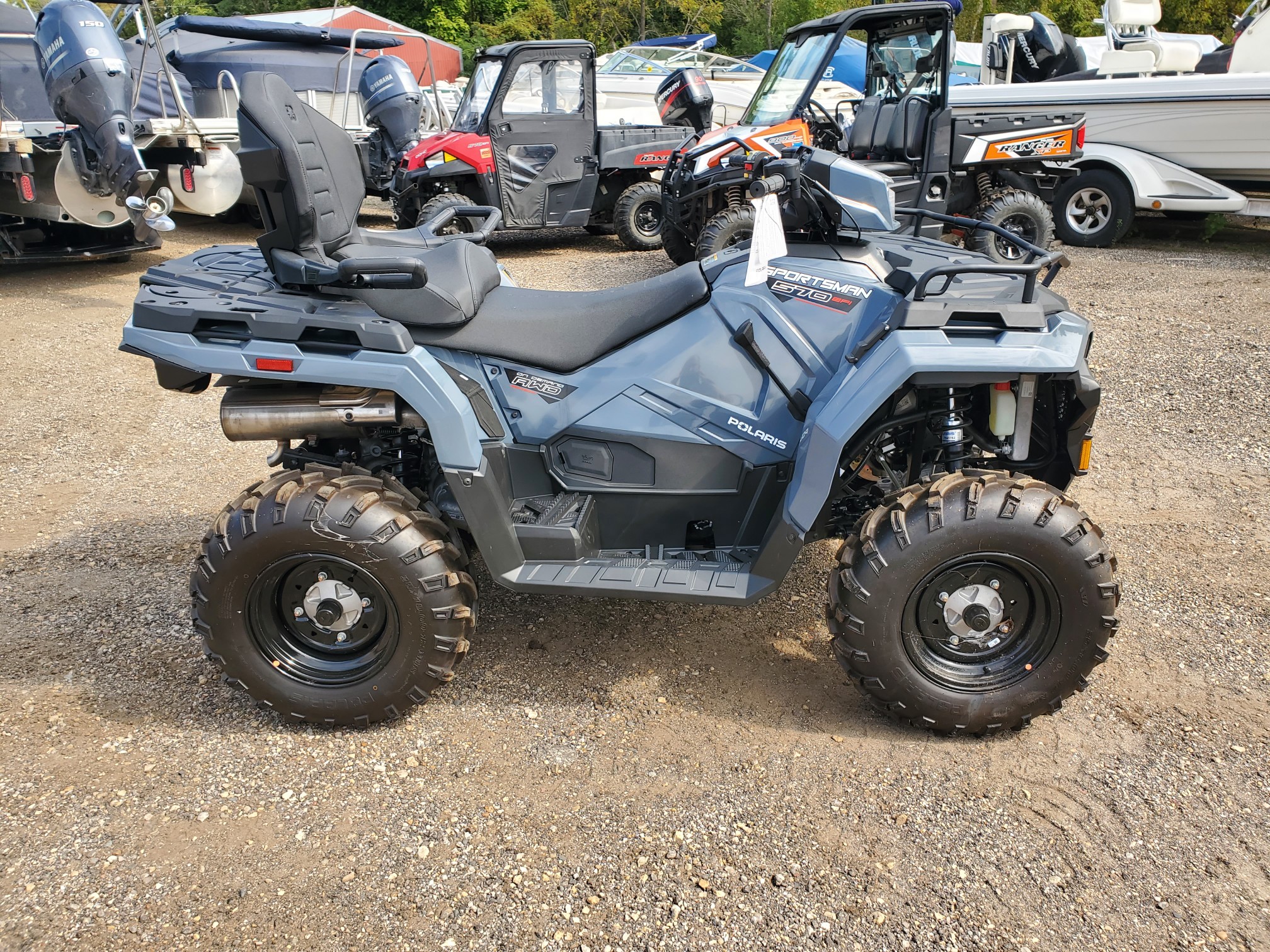 2025 Polaris Sportsman 570 Touring EPS.  Legal 2-Up, power steering!