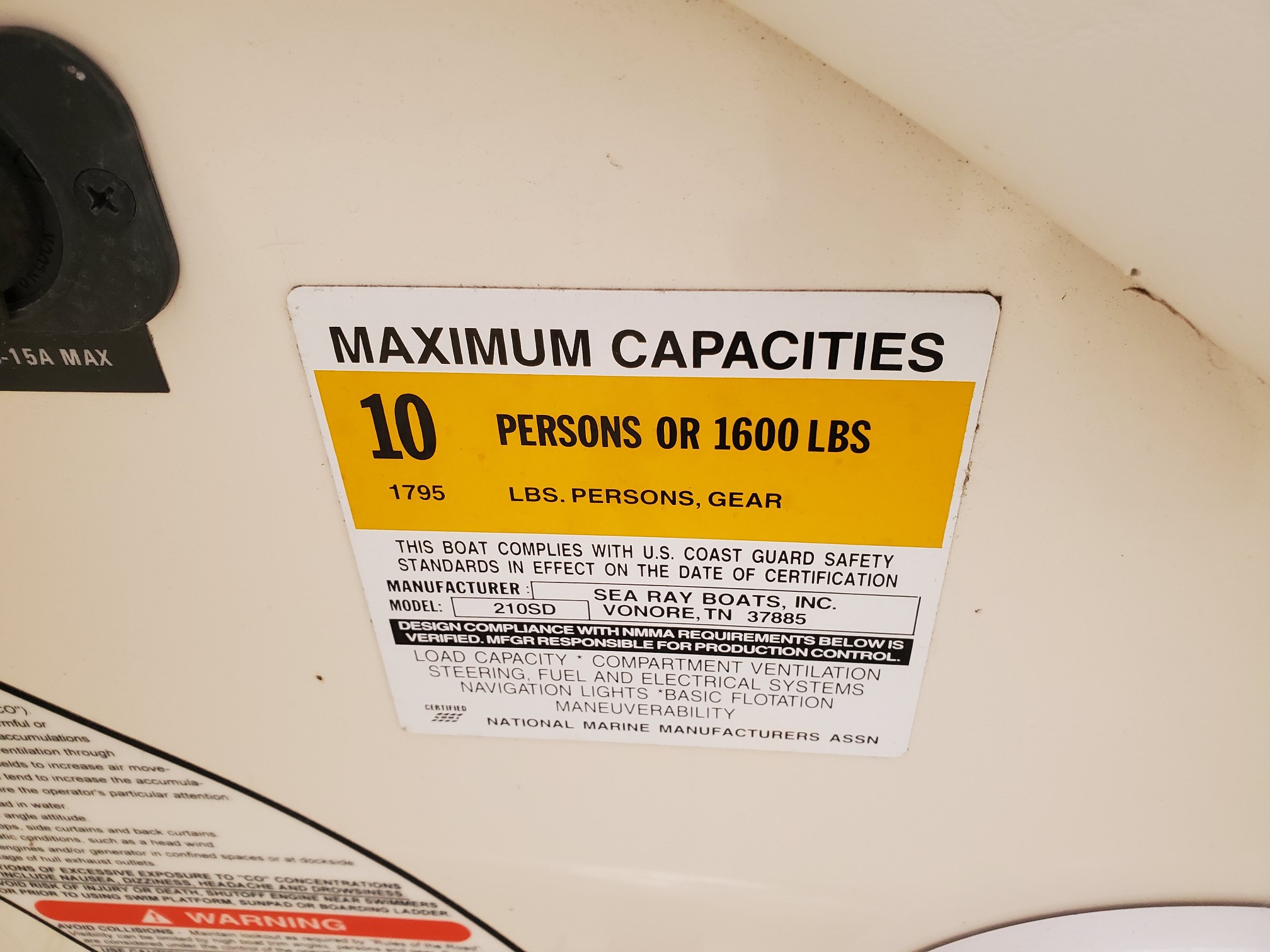 2000 Sea Ray 210 SUNDECK  5.0 Mercruiser V8 - Photo 20