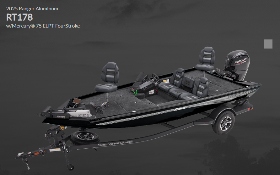 2025 Ranger Boats RT 178. 75HP Mercury Fourstroke, Cup 3 Package!  In stock! - Photo 7