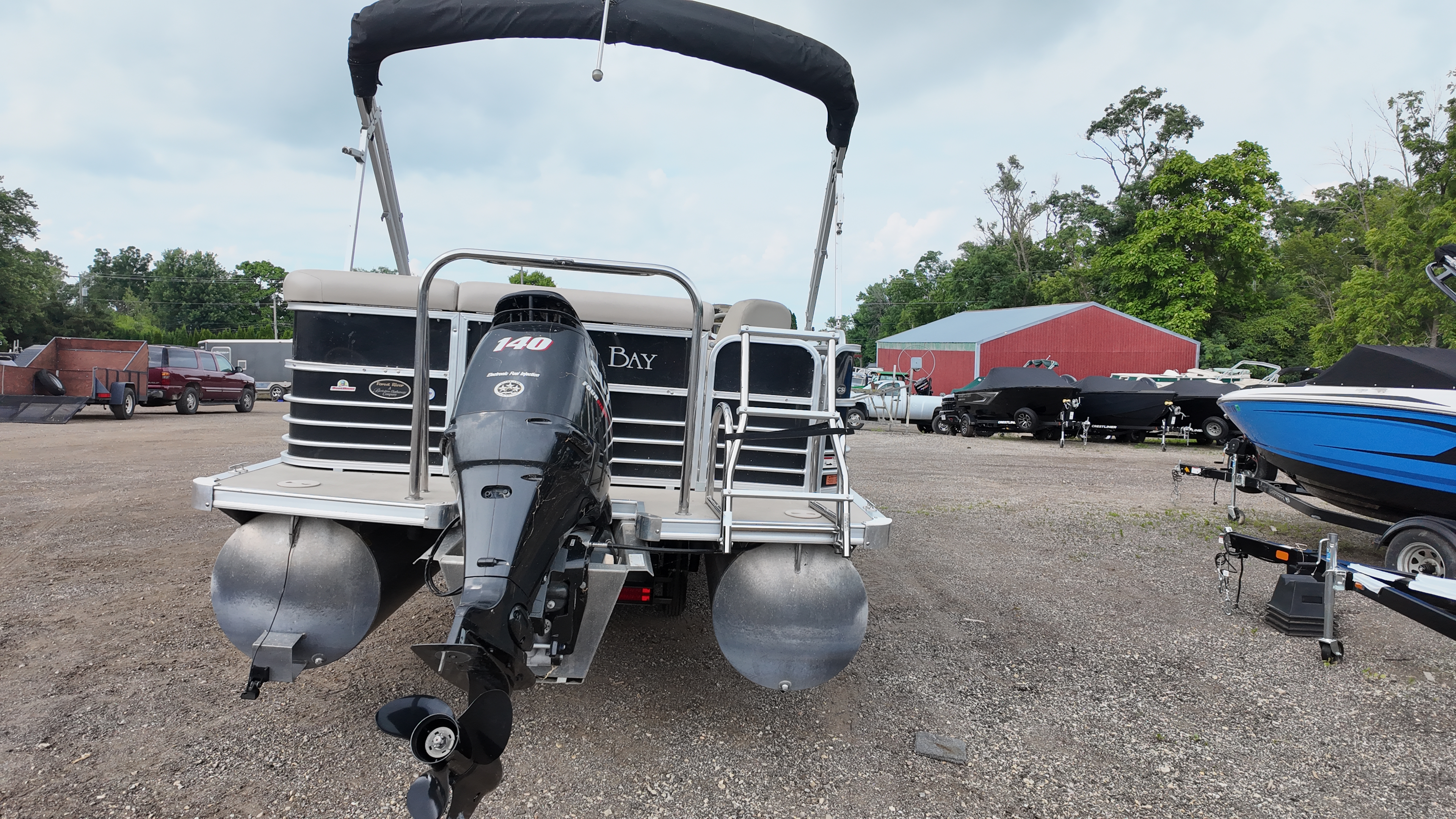 2013 South Bay 522CR Pontoon w/ 140hp Suzuki Four Stroke! - Photo 12