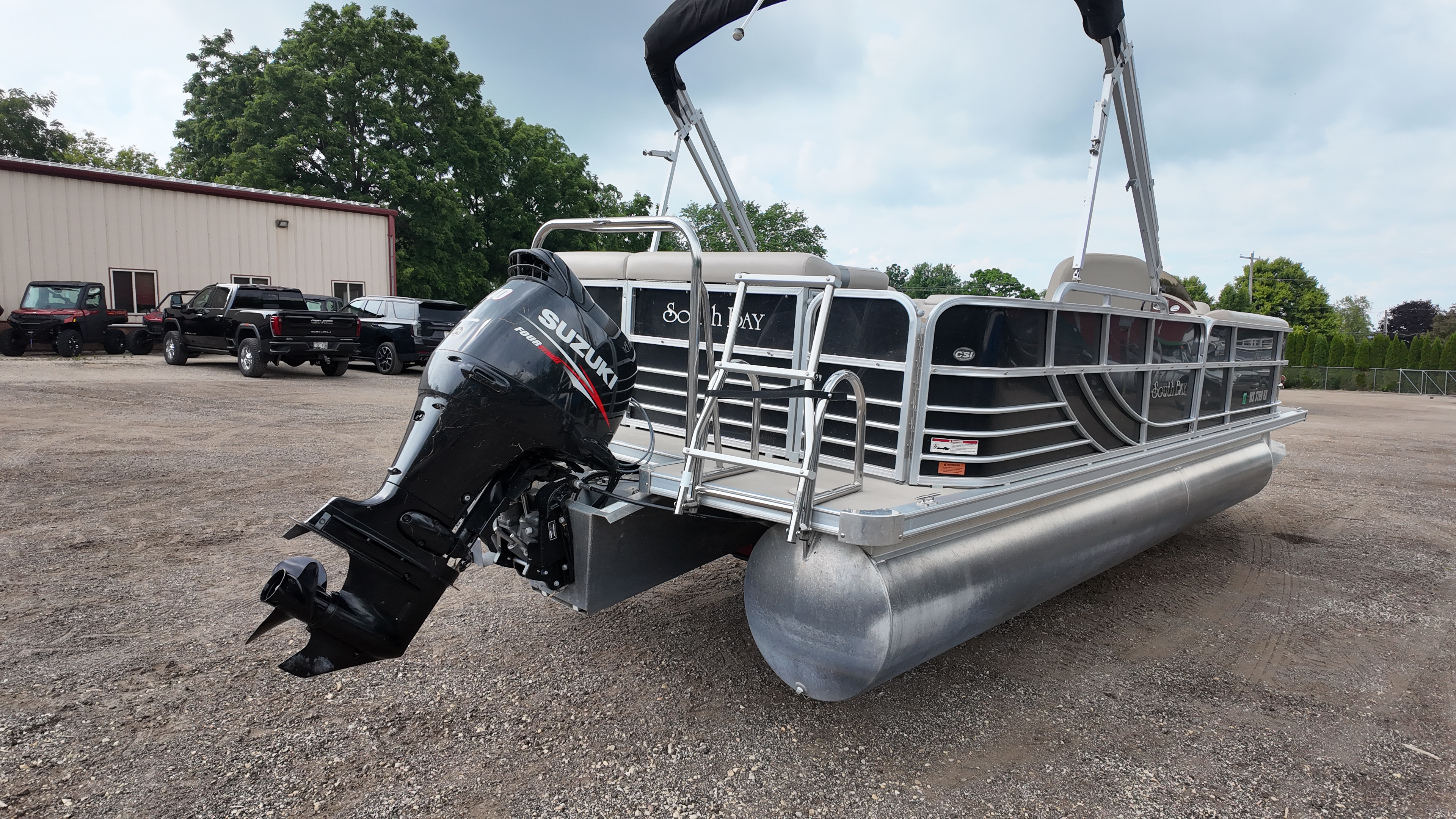 2013 South Bay 522CR Pontoon w/ 140hp Suzuki Four Stroke! - Photo 13