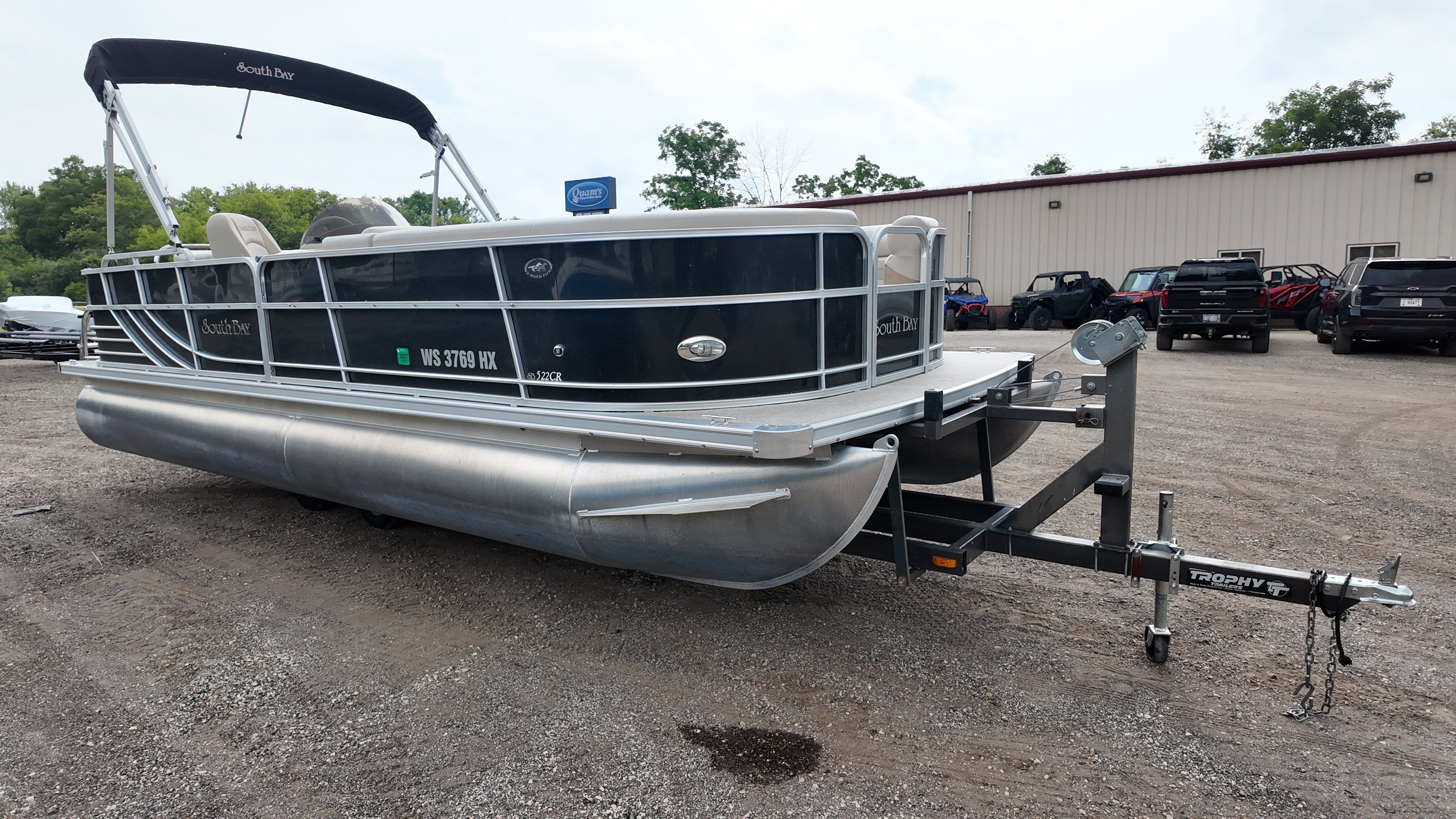 2013 South Bay 522CR Pontoon w/ 140hp Suzuki Four Stroke! - Photo 5