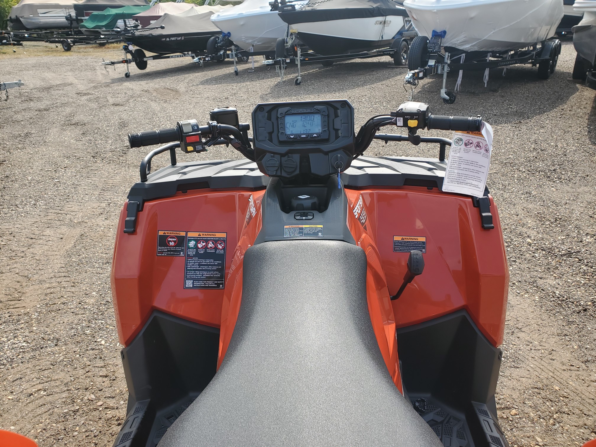 2025 Polaris Sportsman 450 EPS Orange - Photo 5