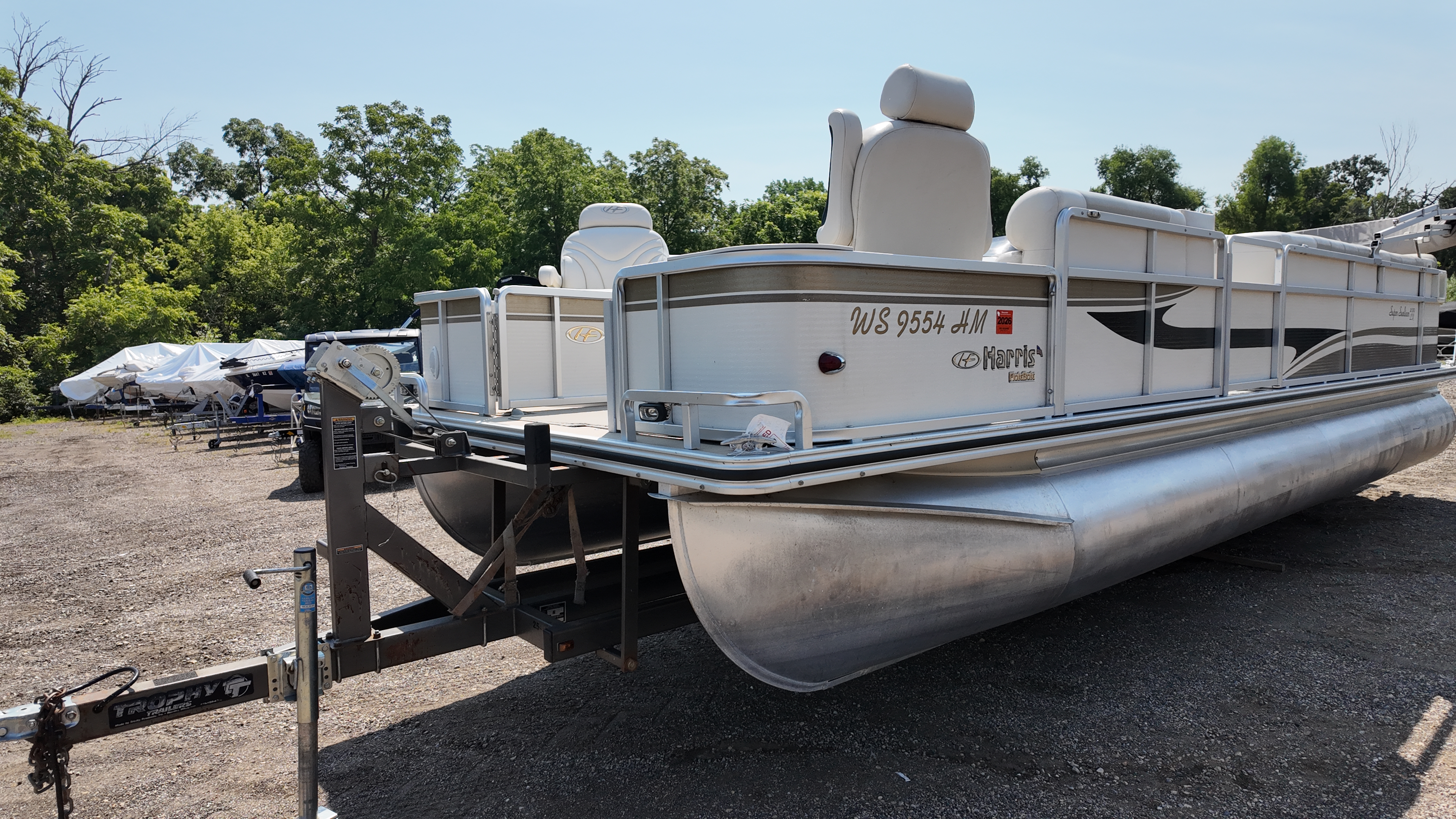 2008 Harris 230 Super Sunliner LX w- 2014 Yamaha 90 Four Stroke! - Photo 8