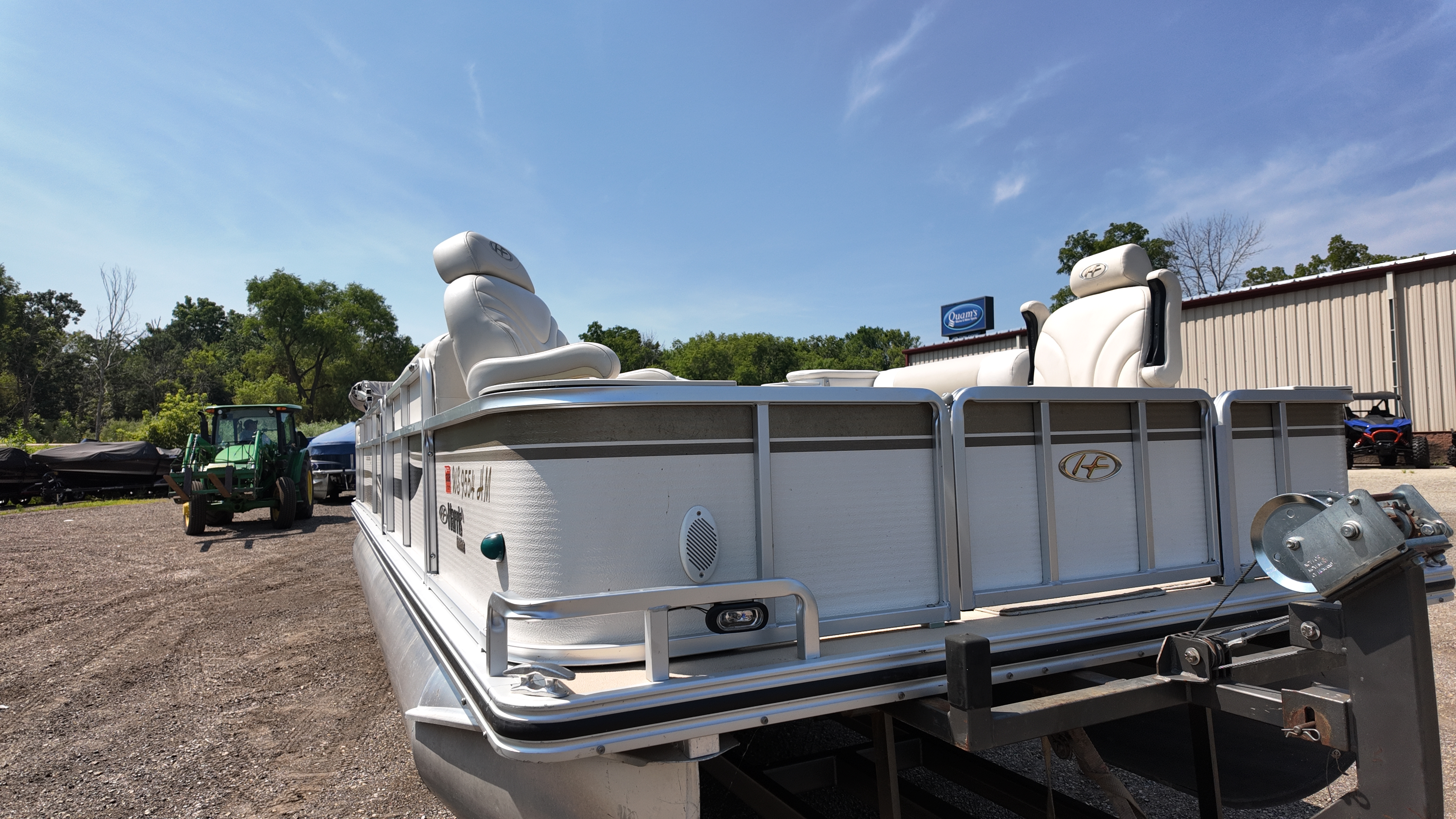 2008 Harris 230 Super Sunliner LX w- 2014 Yamaha 90 Four Stroke! - Photo 9