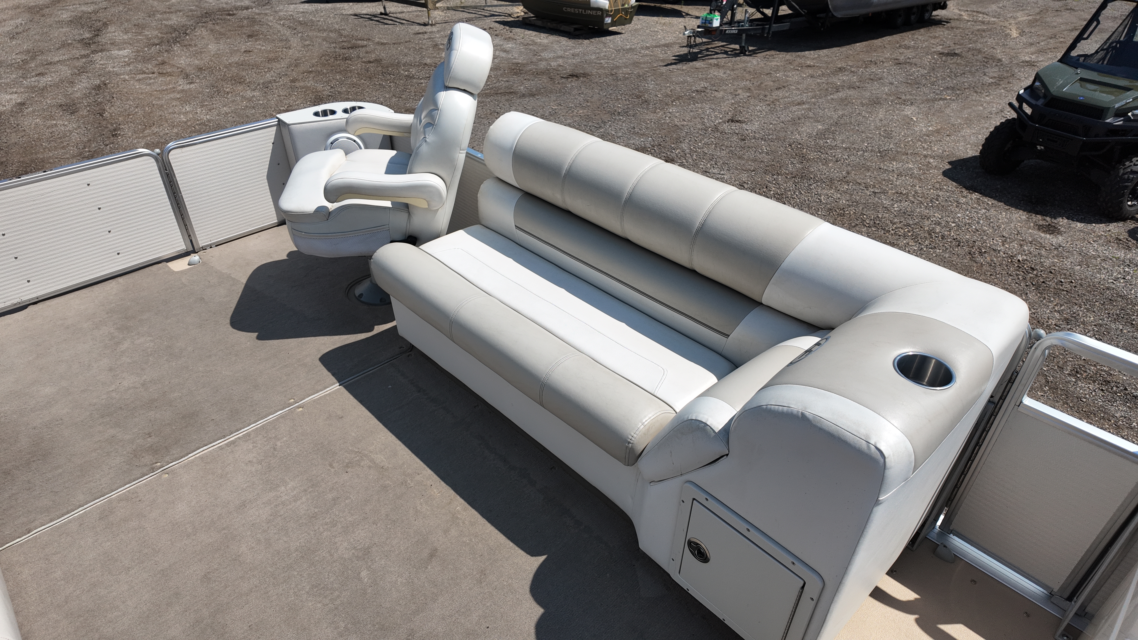 2008 Harris 230 Super Sunliner LX w- 2014 Yamaha 90 Four Stroke! - Photo 17
