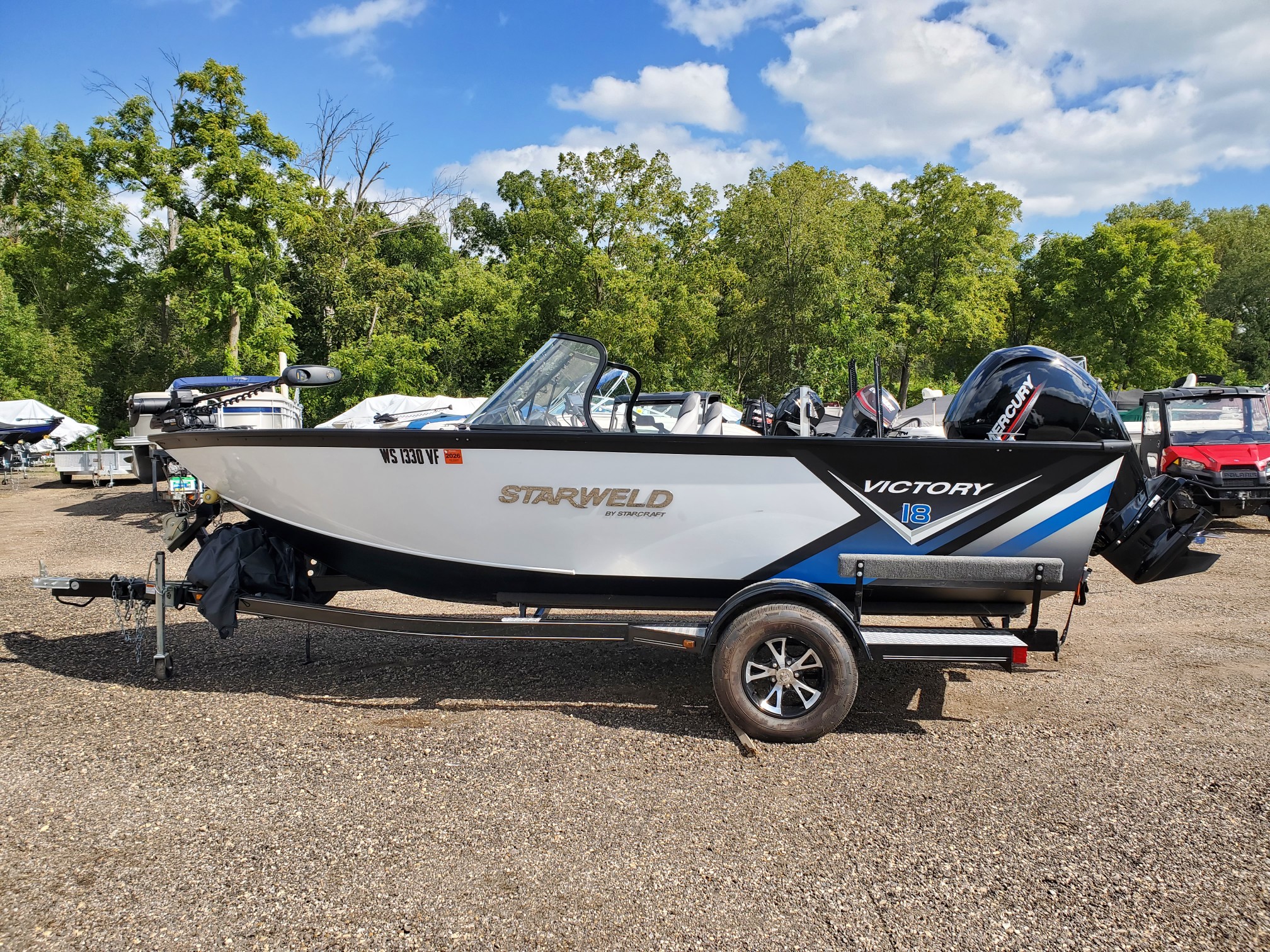 2020 Starweld 18 VICTORY Fish and Ski w/150 Mercury 4 stroke