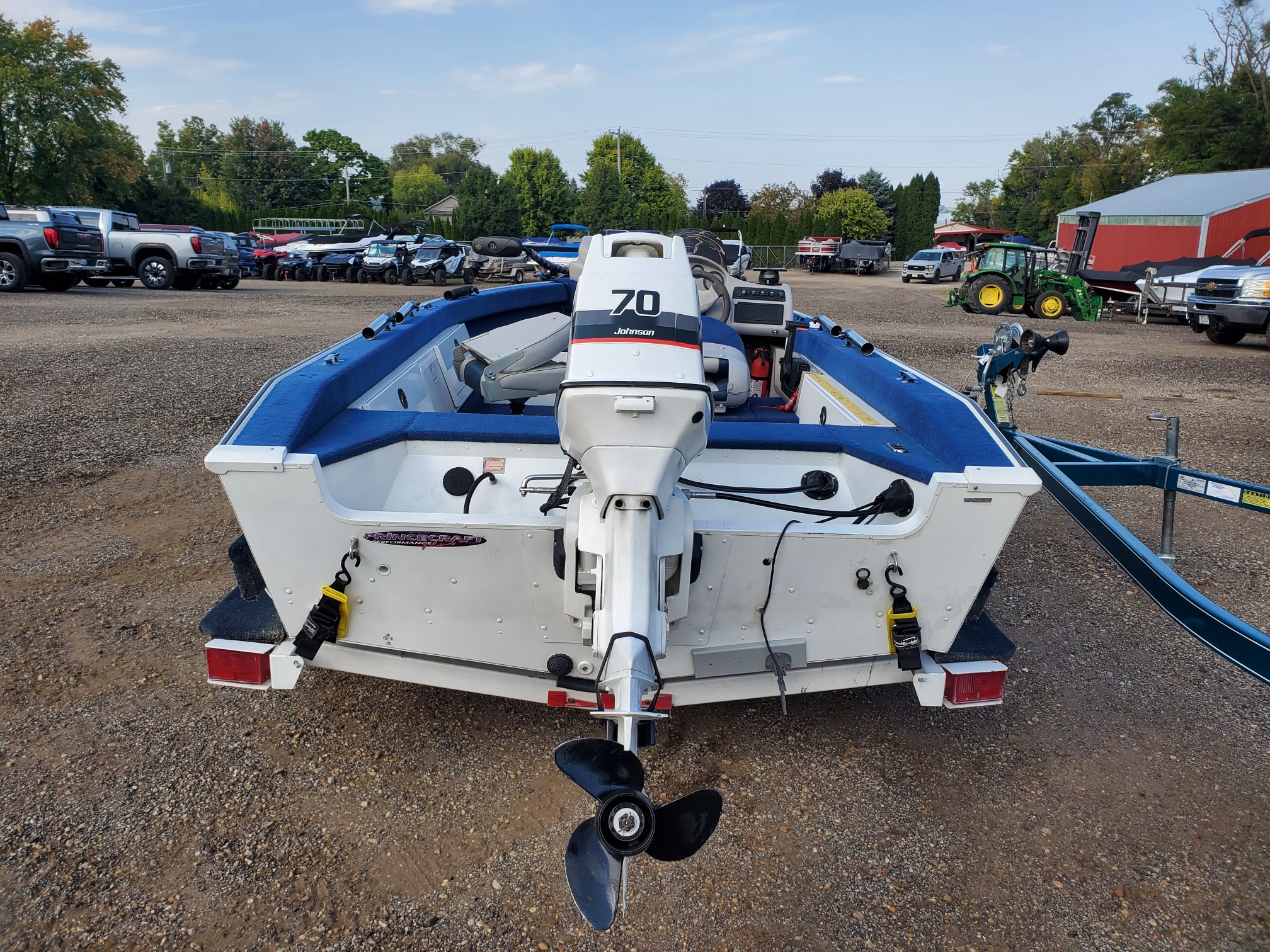 1997 Princecraft PRO 169 DLX.  70hp Johnson, Ulterra 80 Trolling motor - Photo 4
