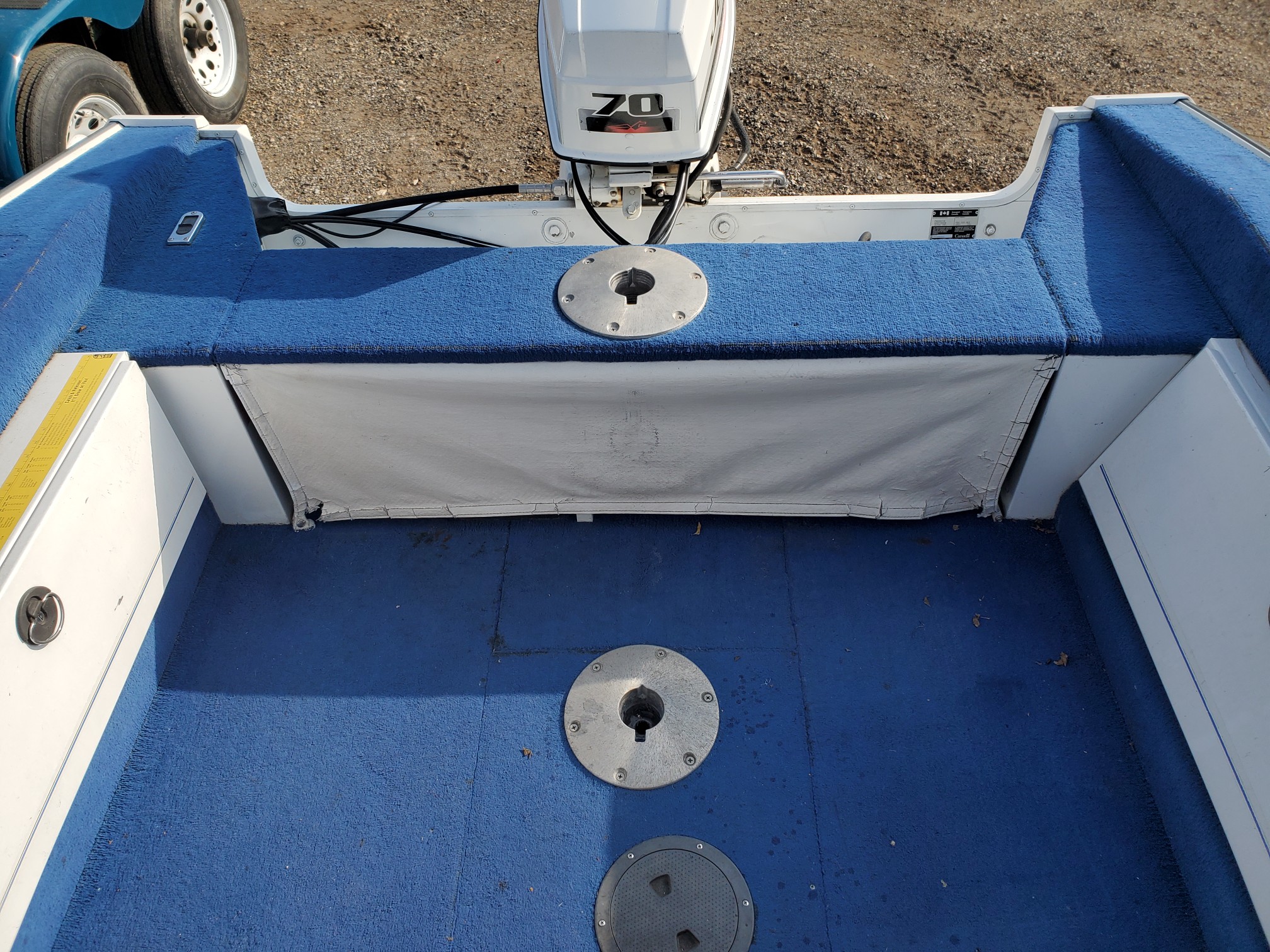 1997 Princecraft PRO 169 DLX.  70hp Johnson, Ulterra 80 Trolling motor - Photo 9