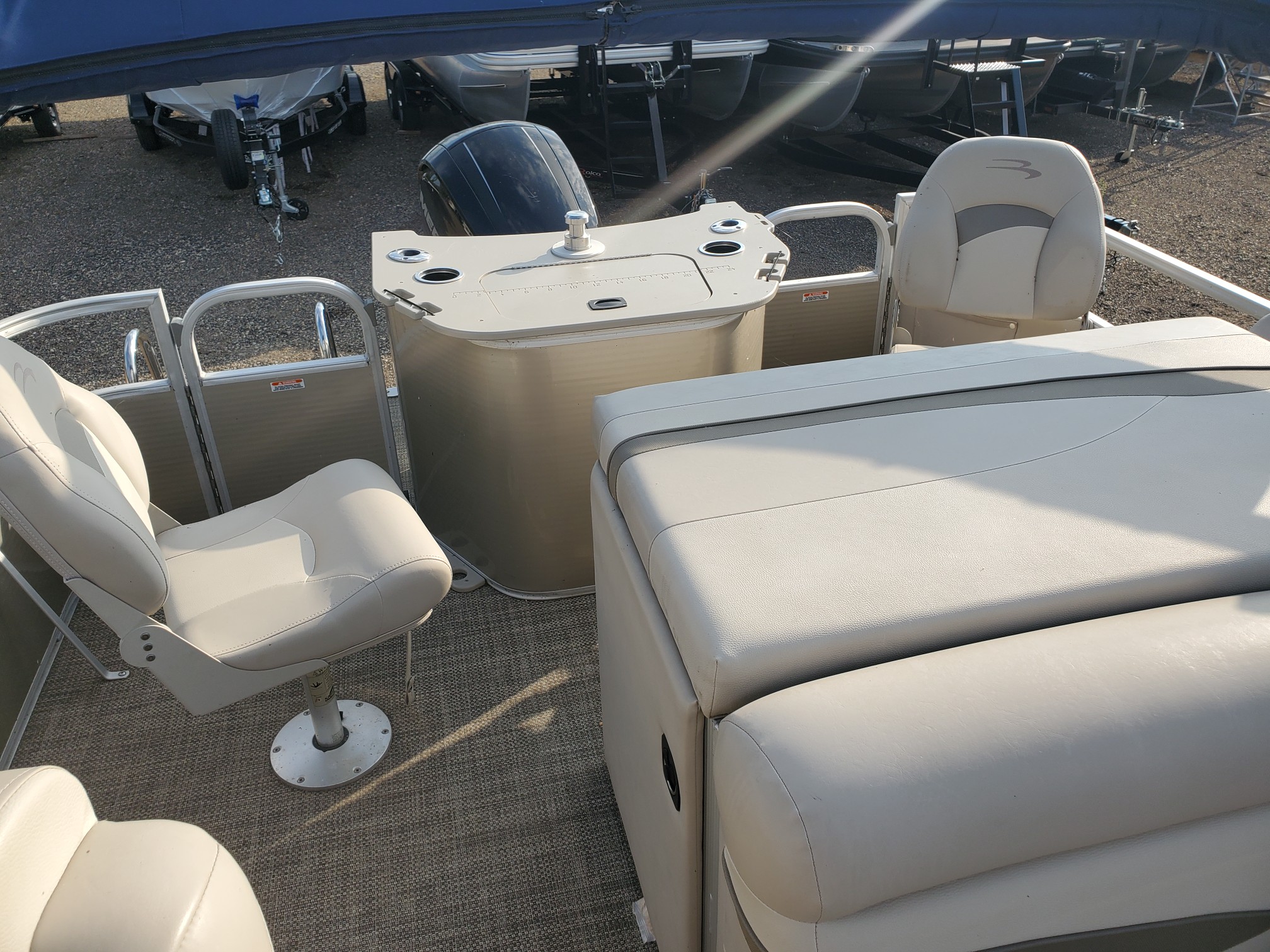 2015 Bennington 22 SSX SPS Tritoon with 150hp Mercury Forstroke - Photo 11