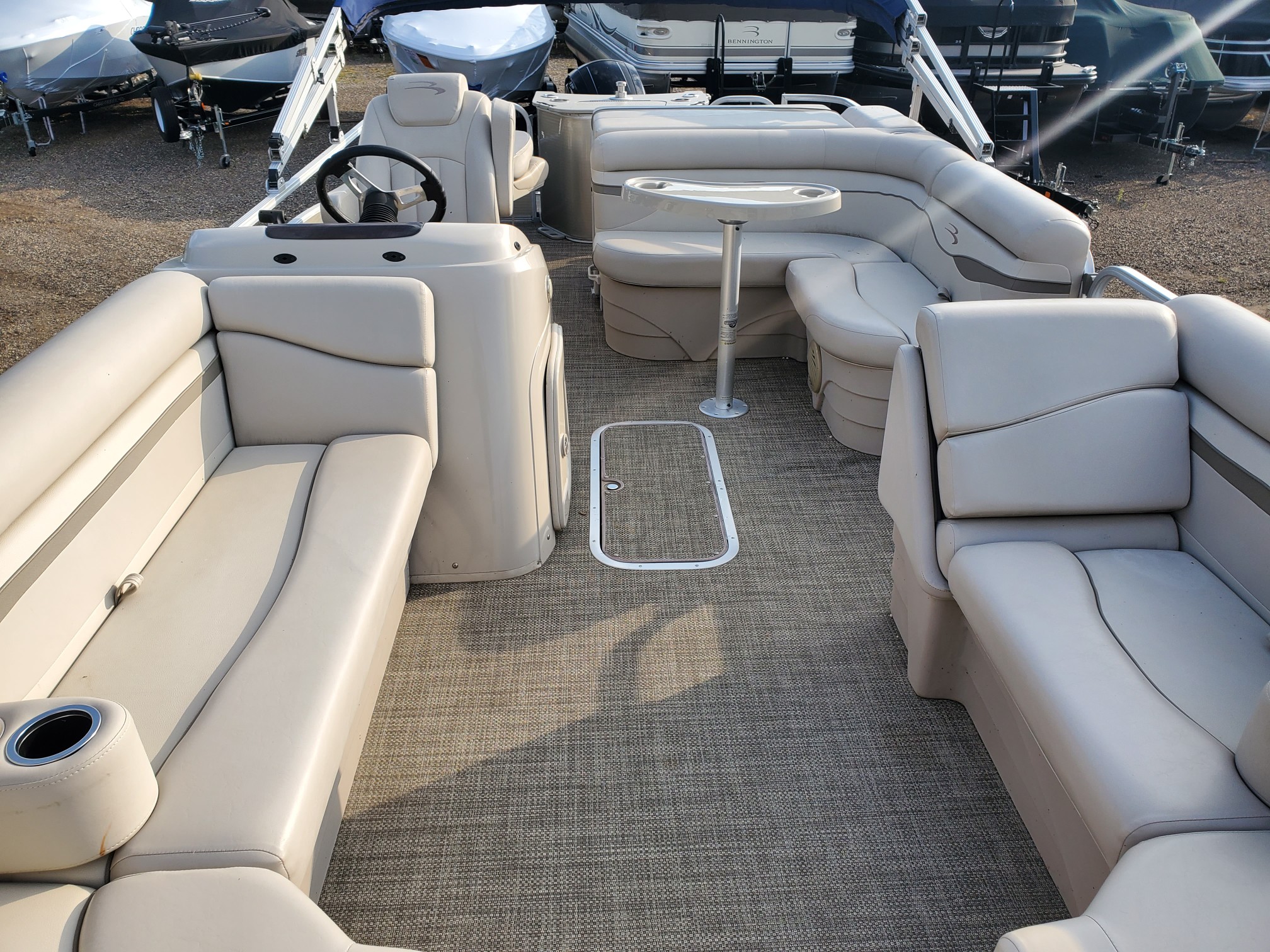 2015 Bennington 22 SSX SPS Tritoon with 150hp Mercury Forstroke - Photo 9