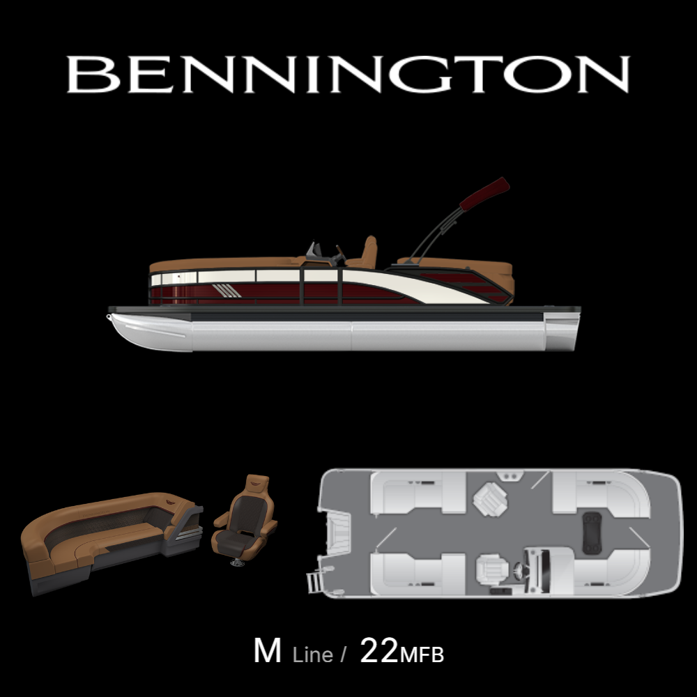 2026 Bennington 22 MFB LUXE SPS Tri toon w/ Mercury 200hp - Photo 3