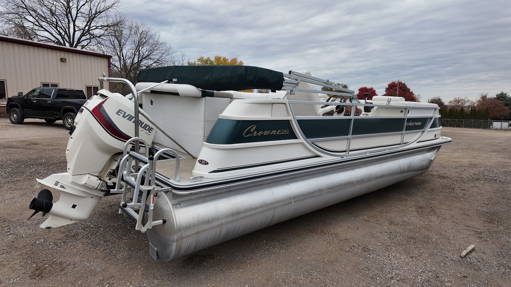 2004 Harris 240 CROWNE w/ Evinrude 115hp - Photo 15