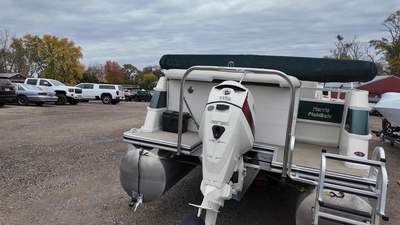 2004 Harris 240 CROWNE w/ Evinrude 115hp - Photo 17