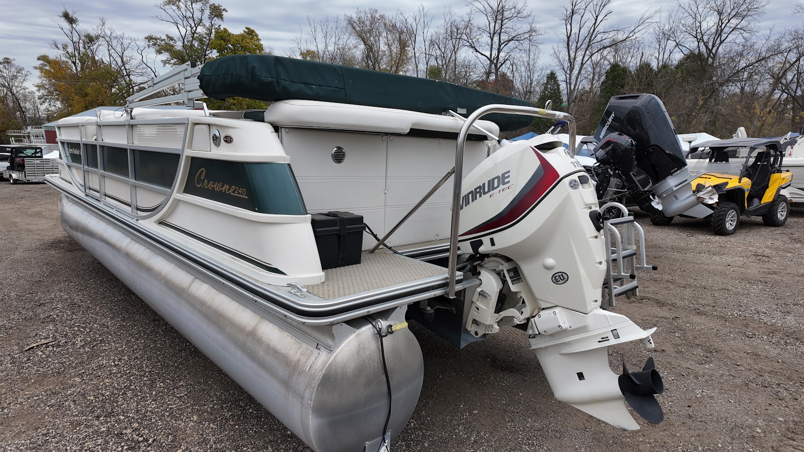 2004 Harris 240 CROWNE w/ Evinrude 115hp - Photo 14