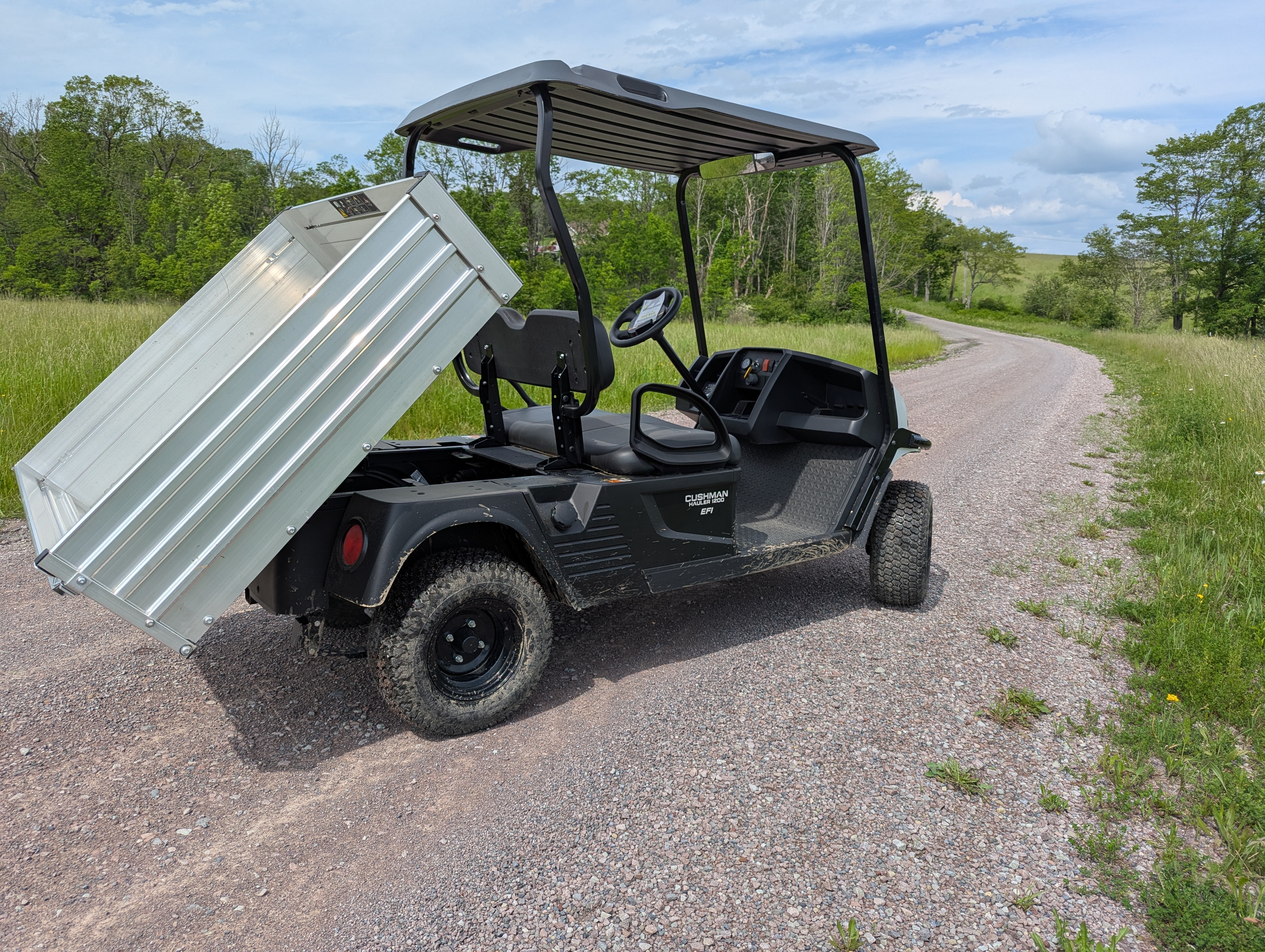 2024 Cushman HAULER 1200 EFI - Aluminum Electric Bed Lift - Photo 5