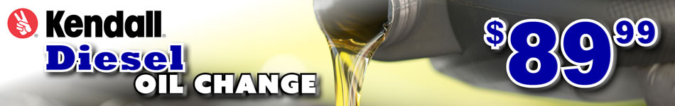 kendall diesel oil change