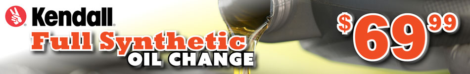 kendall full synthetic oil change
