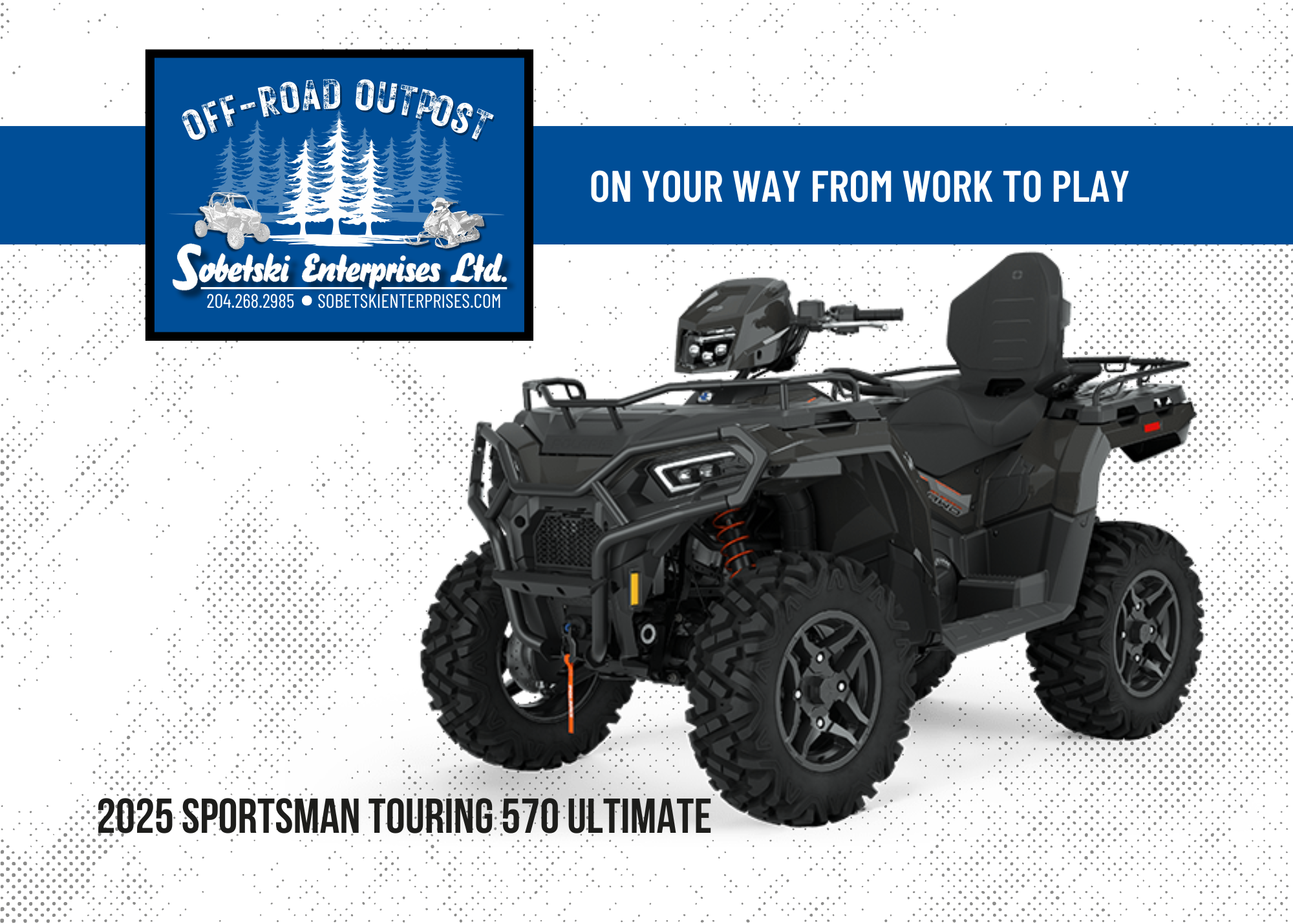 2025 Polaris Sportsman® Touring 570 Ultimate