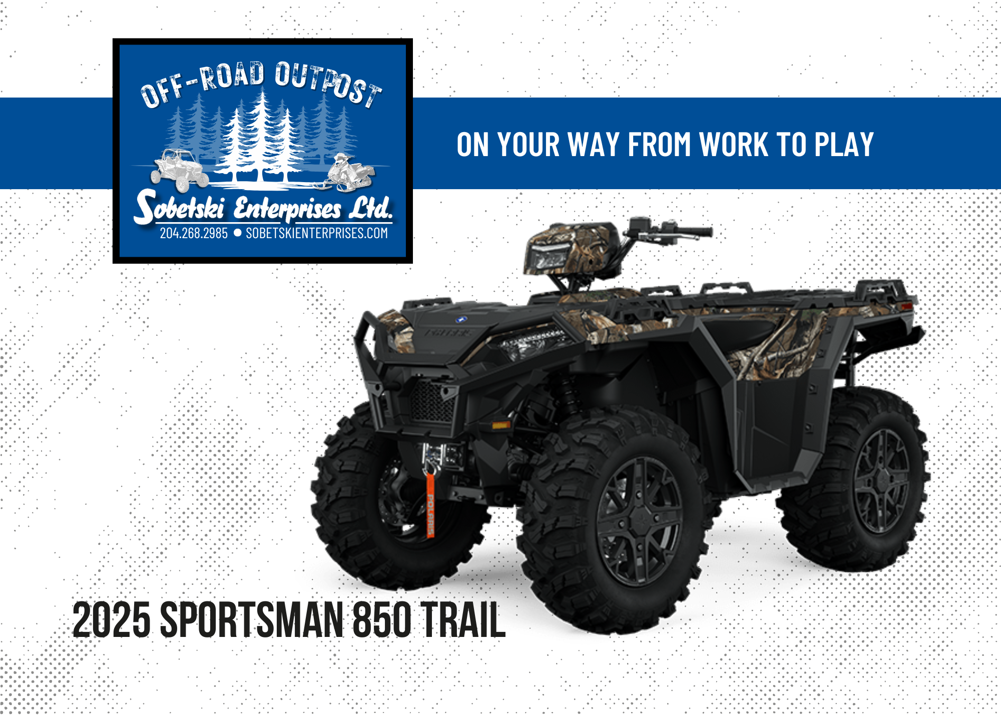 2025 Polaris Sportsman® 850 Trail
