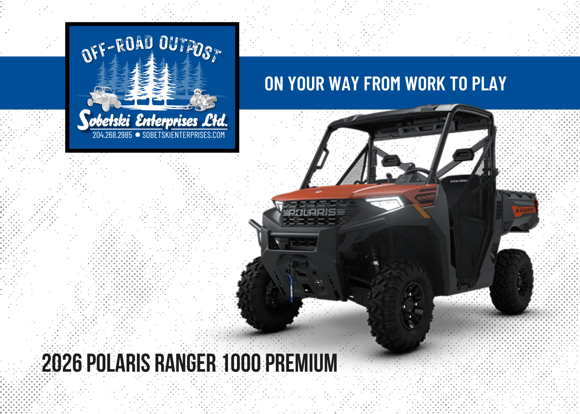 2026 Polaris Ranger® 1000 Premium