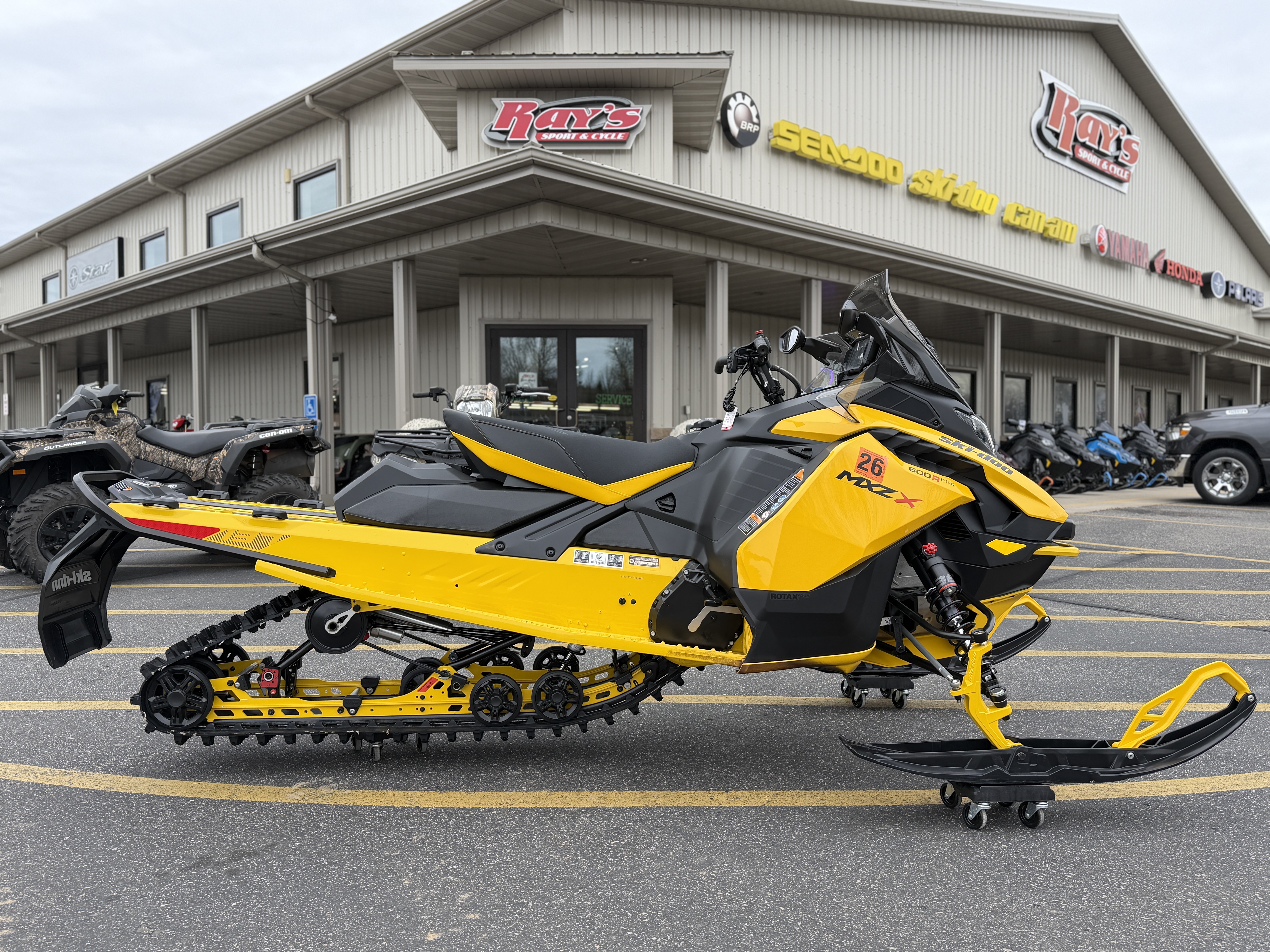 2024 Ski-Doo MXZ X 137 600R E-TEC - Photo 8