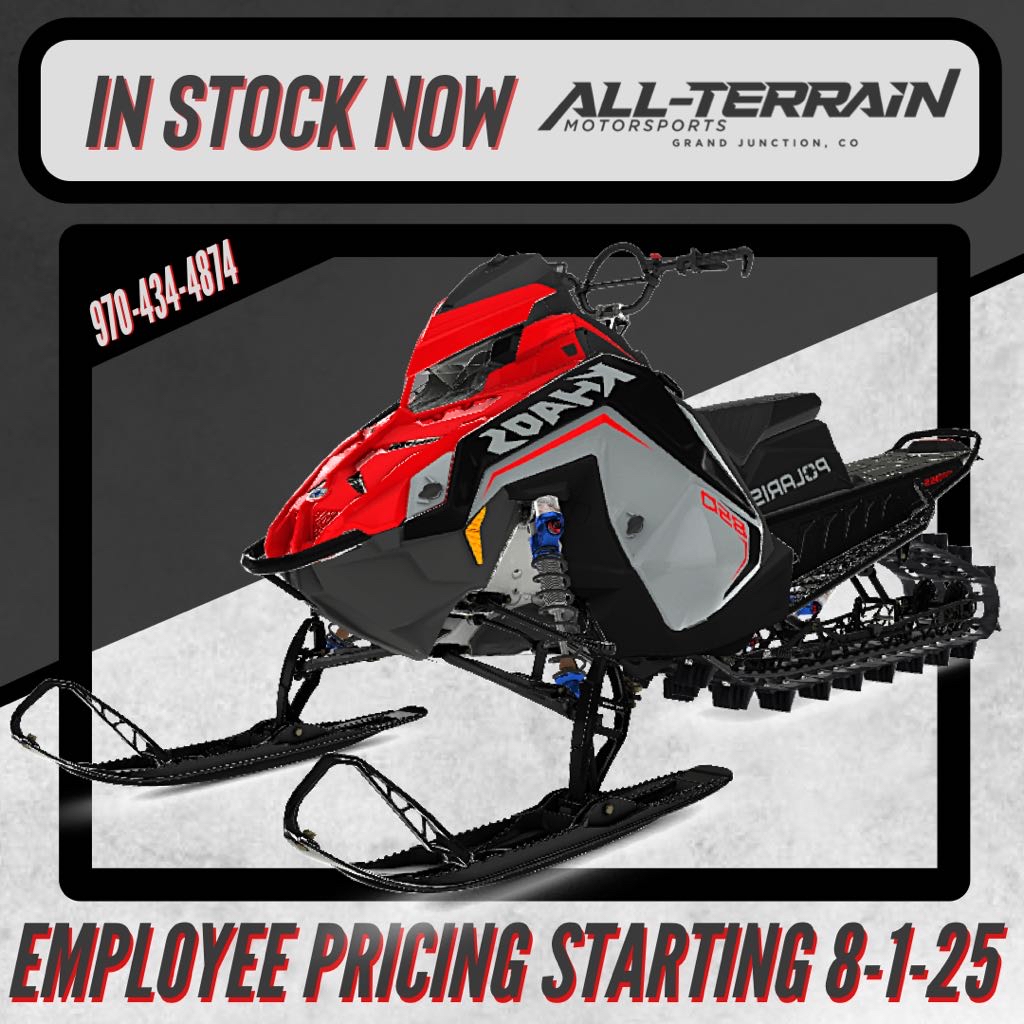 2025 Polaris 850 RMK KHAOS SLASH 155 2.75" MS