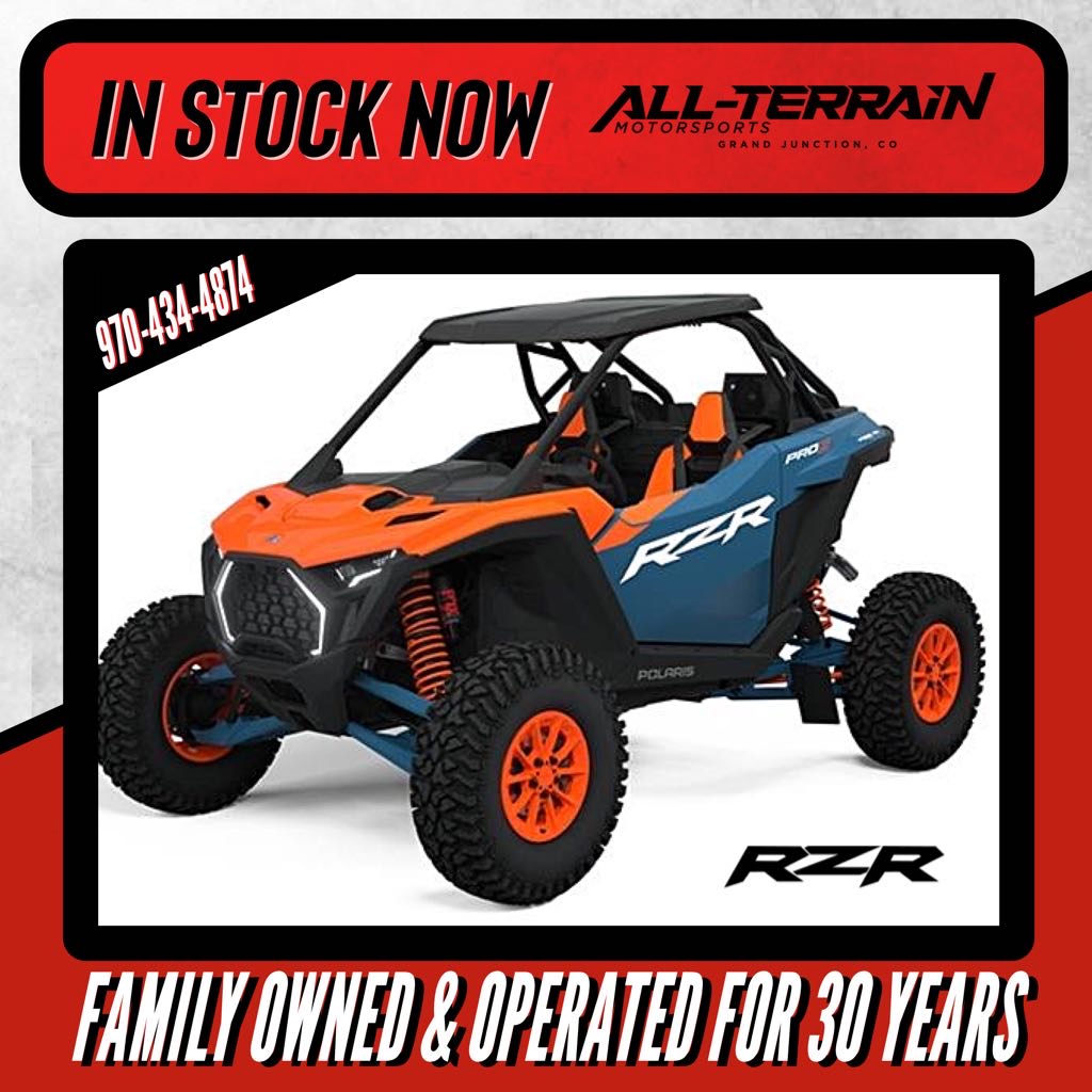 2025 Polaris RZR Pro S Ultimate - Orange Burst / Zenith Blue